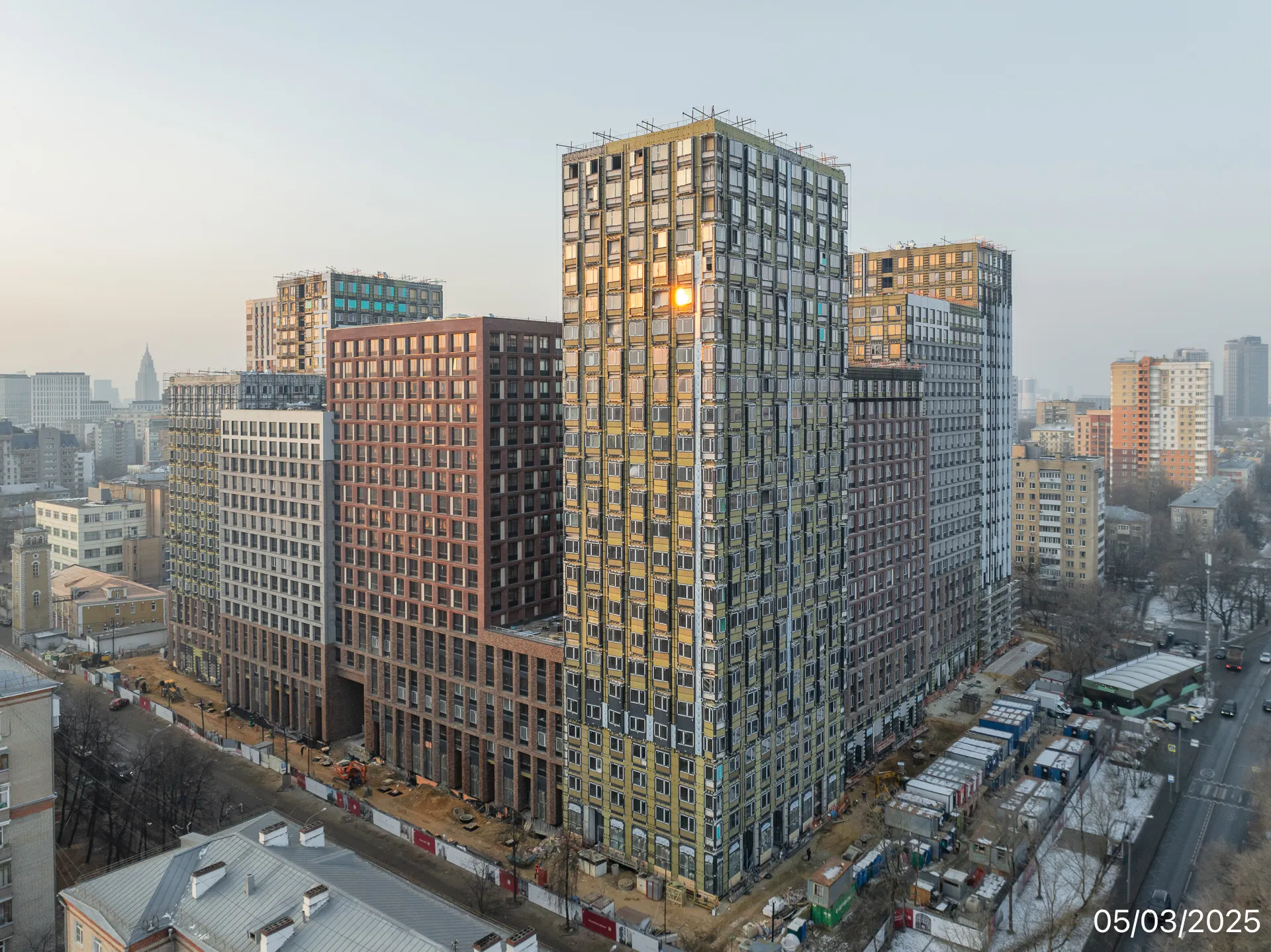 ЖК Петровский парк II ход строительства