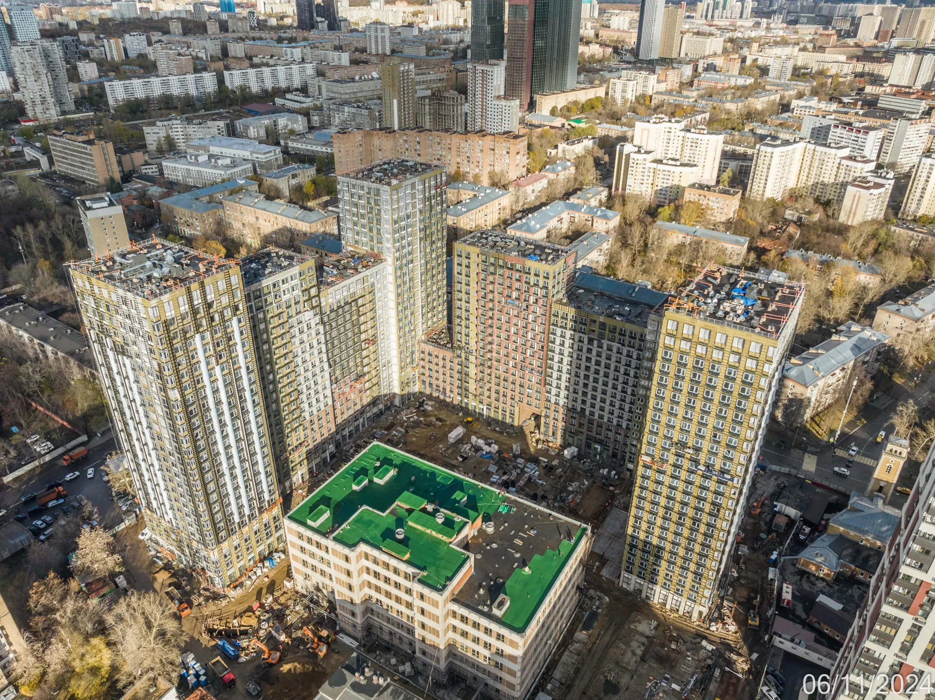 ЖК Петровский парк II ход строительства