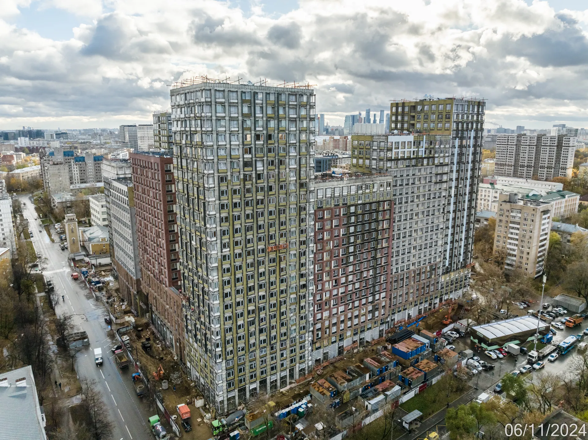 ЖК Петровский парк II ход строительства