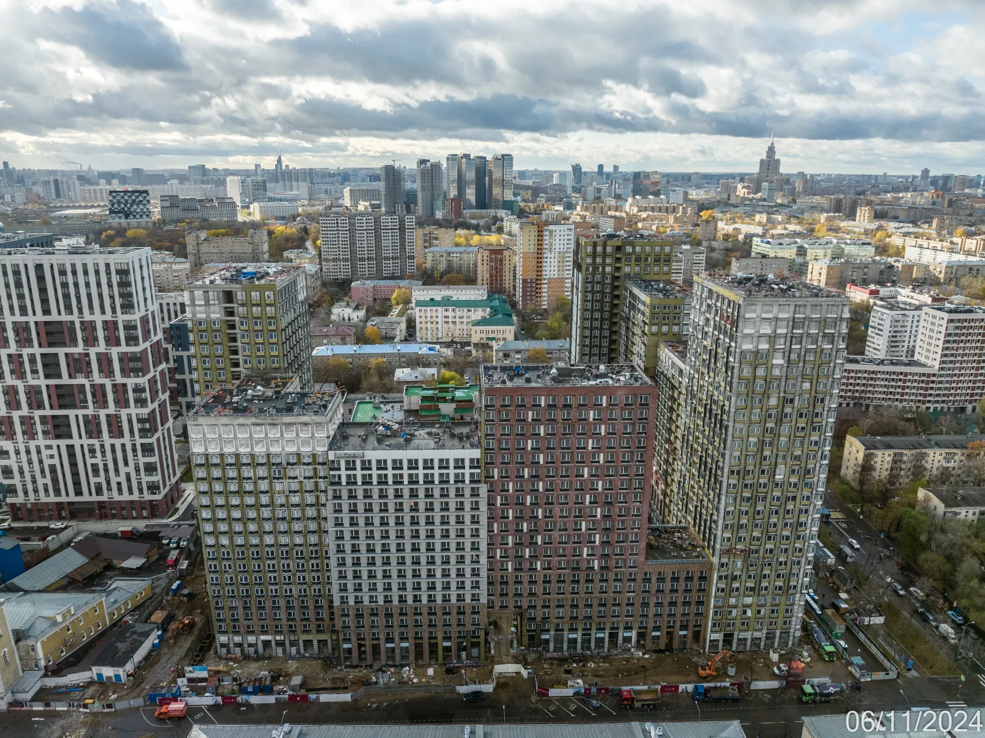 ЖК Петровский парк II ход строительства