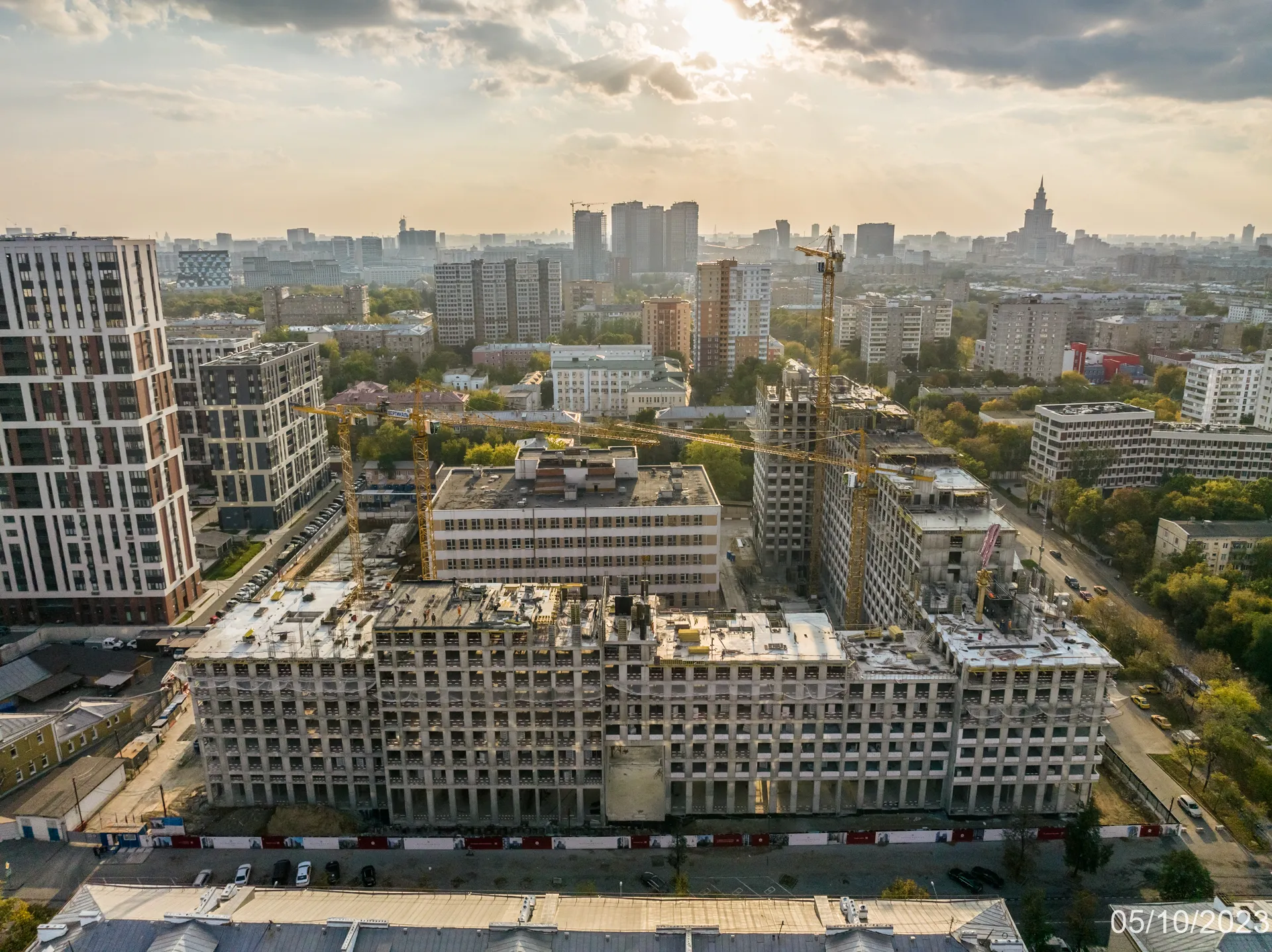 ЖК Петровский парк II ход строительства