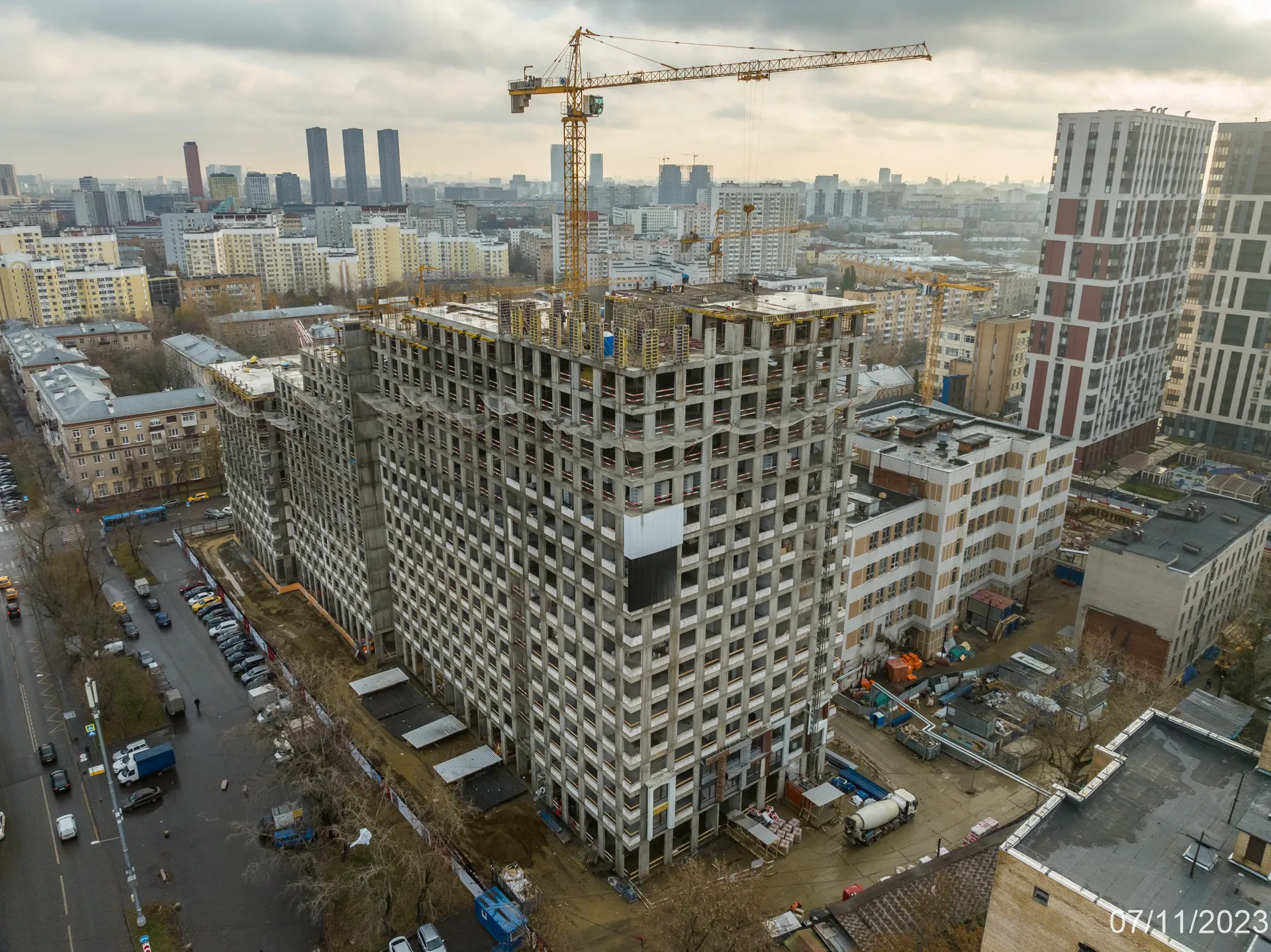 ЖК Петровский парк II ход строительства