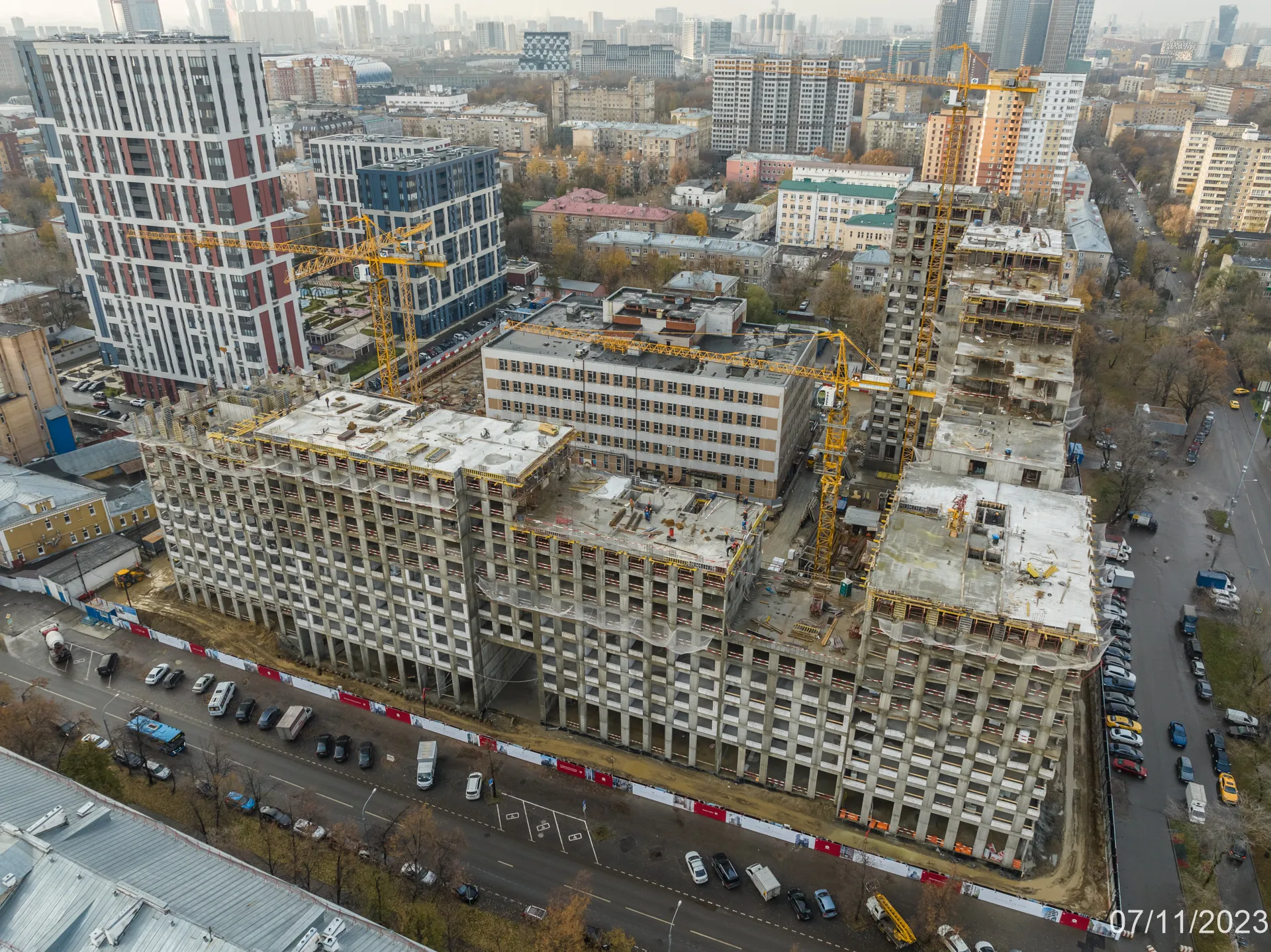 ЖК Петровский парк II ход строительства