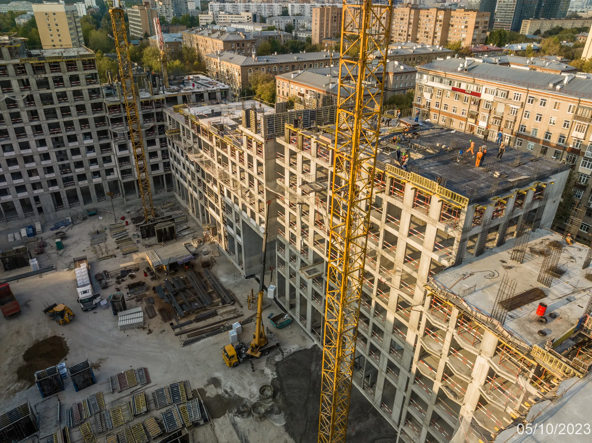 ЖК Петровский парк II ход строительства