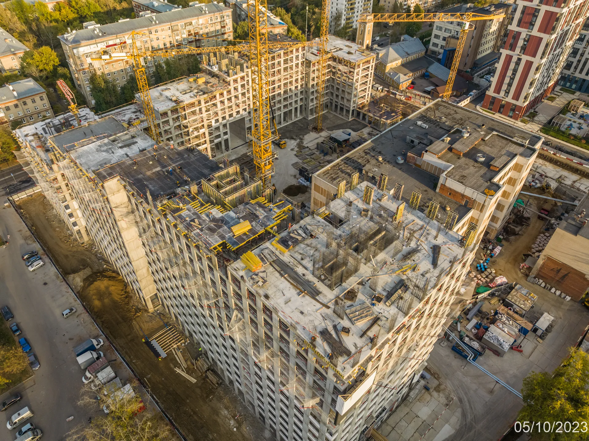 ЖК Петровский парк II ход строительства