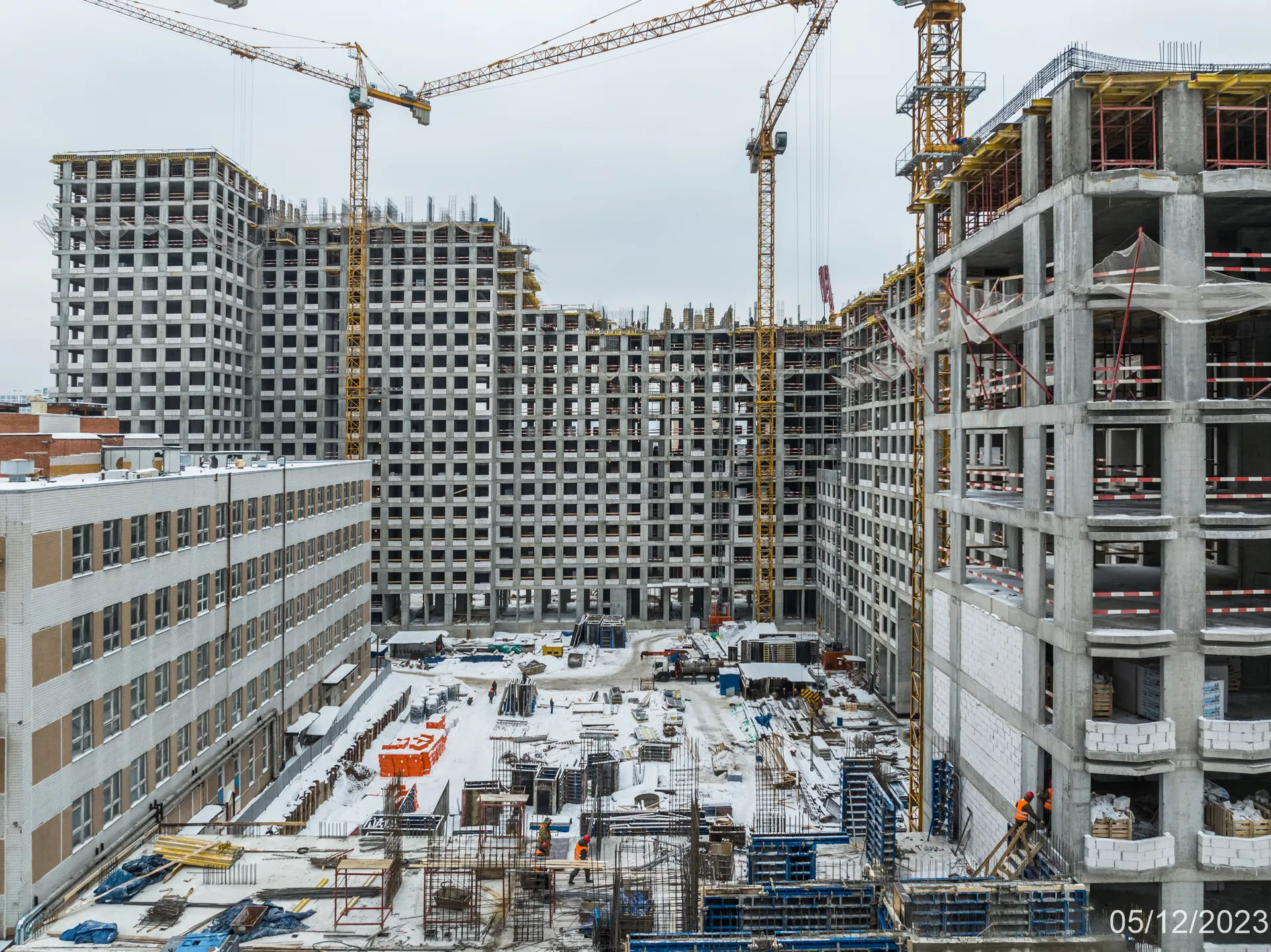 ЖК Петровский парк II ход строительства