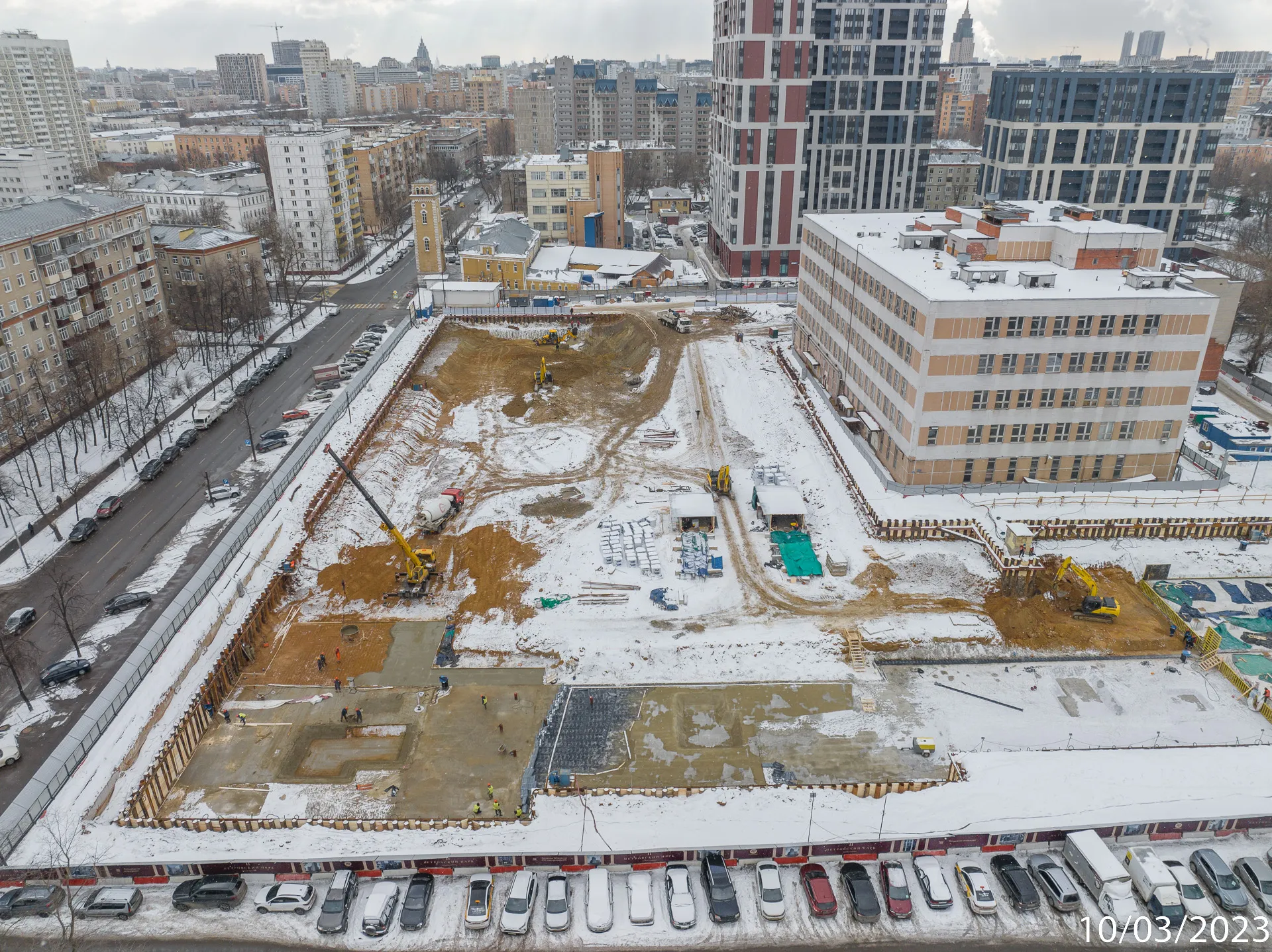 ЖК Петровский парк II ход строительства