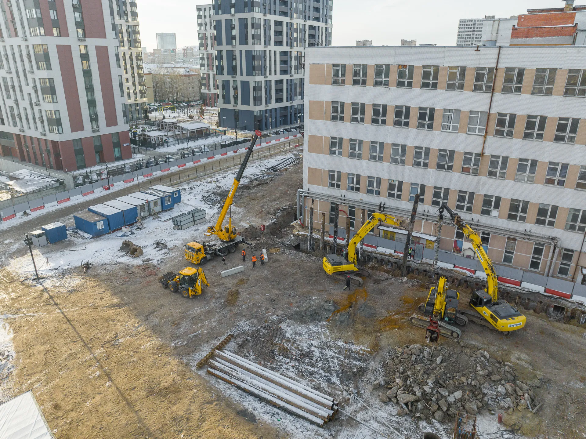 ЖК Петровский парк II ход строительства