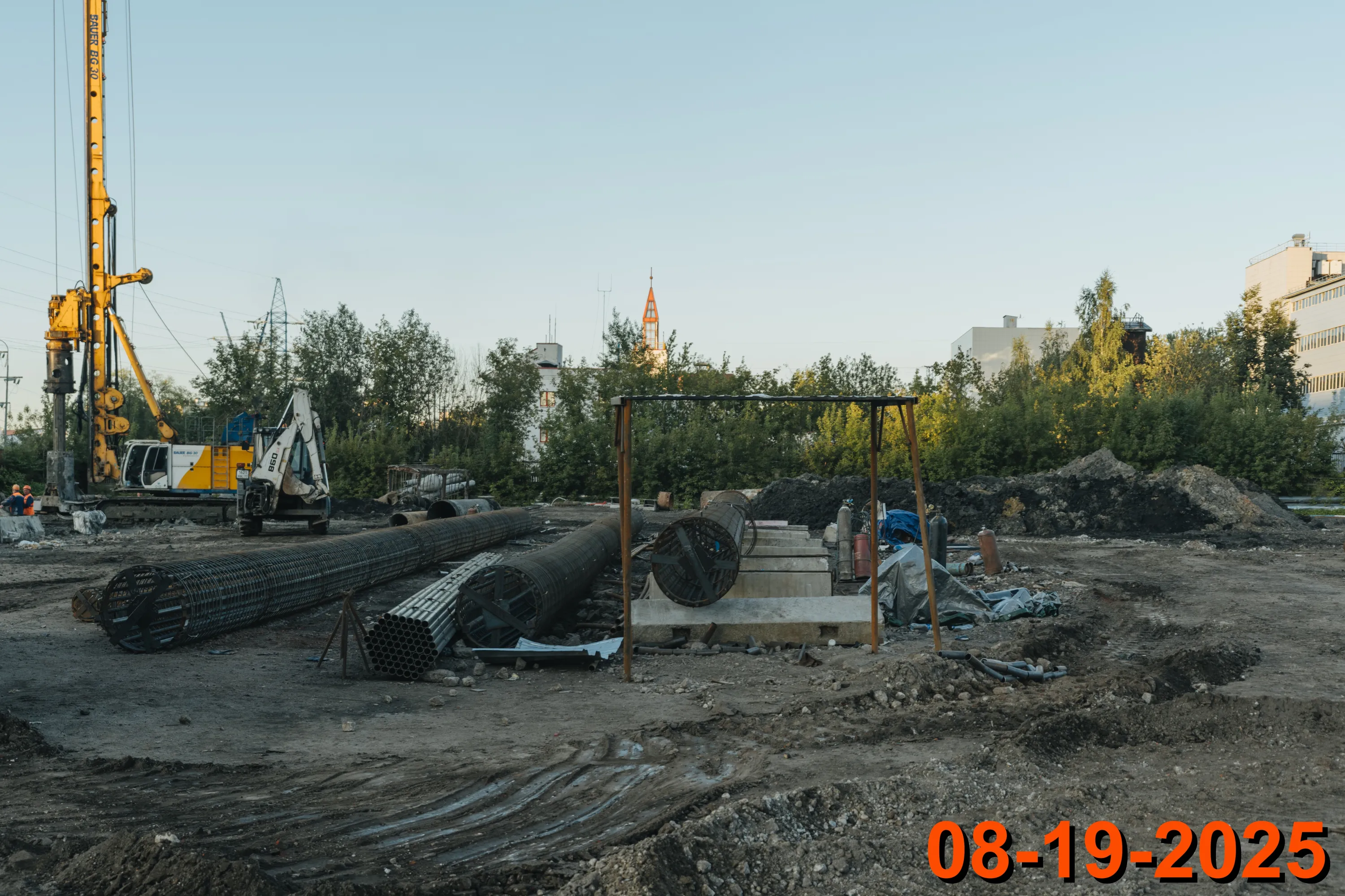 «Нарвин» ход строительства