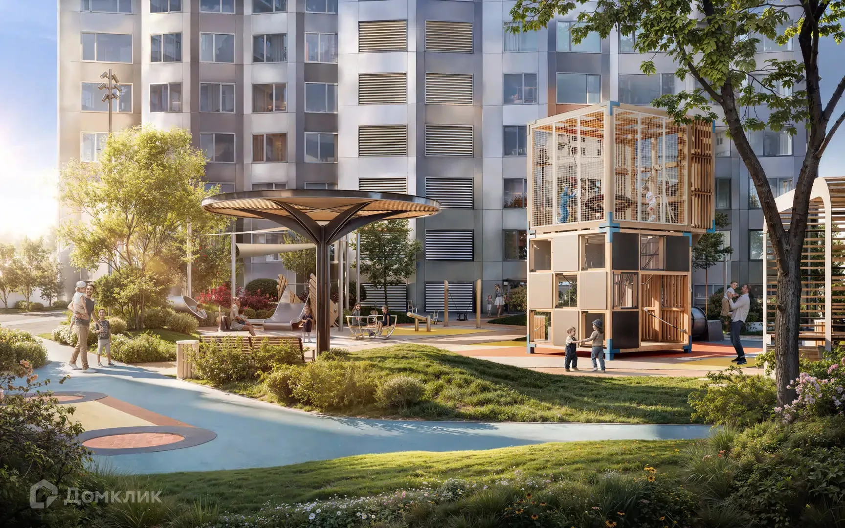 Планировка 1-комнатной квартиры 48.84 м² в ЖК УНО.Горбунова, г. Москва — фото 5