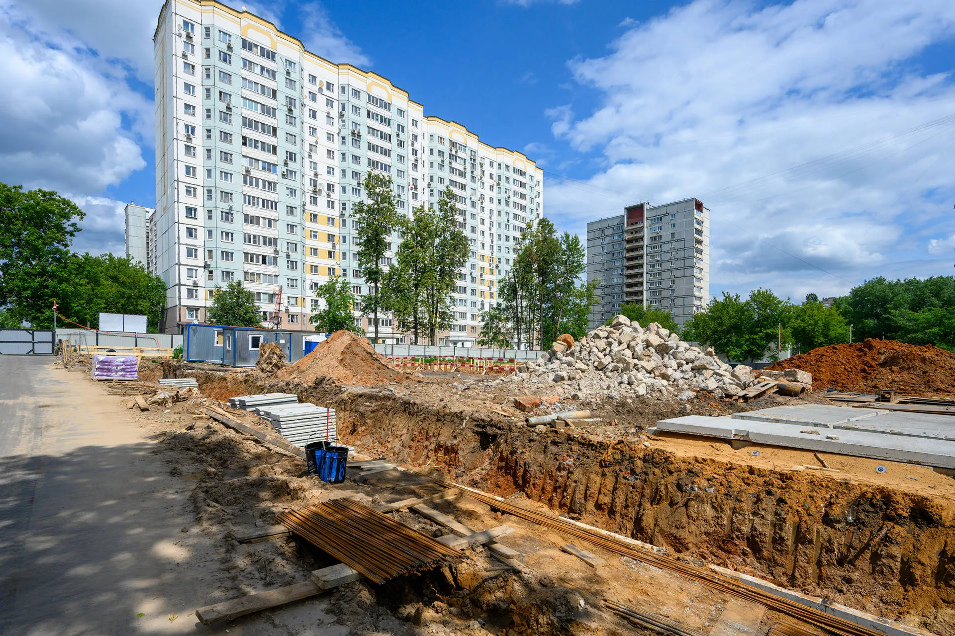 УНО.Горбунова ход строительства