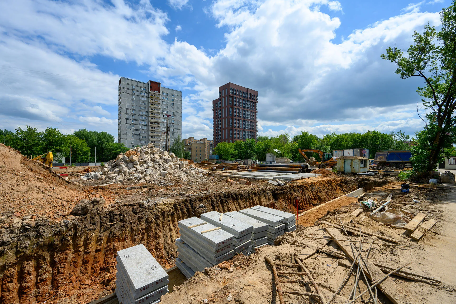 УНО.Горбунова ход строительства