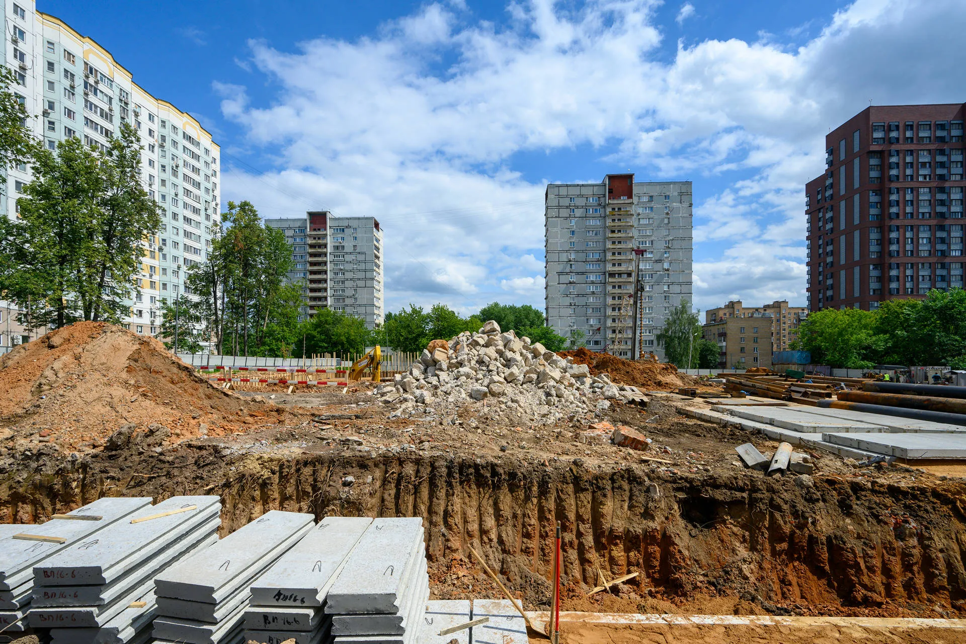 УНО.Горбунова ход строительства