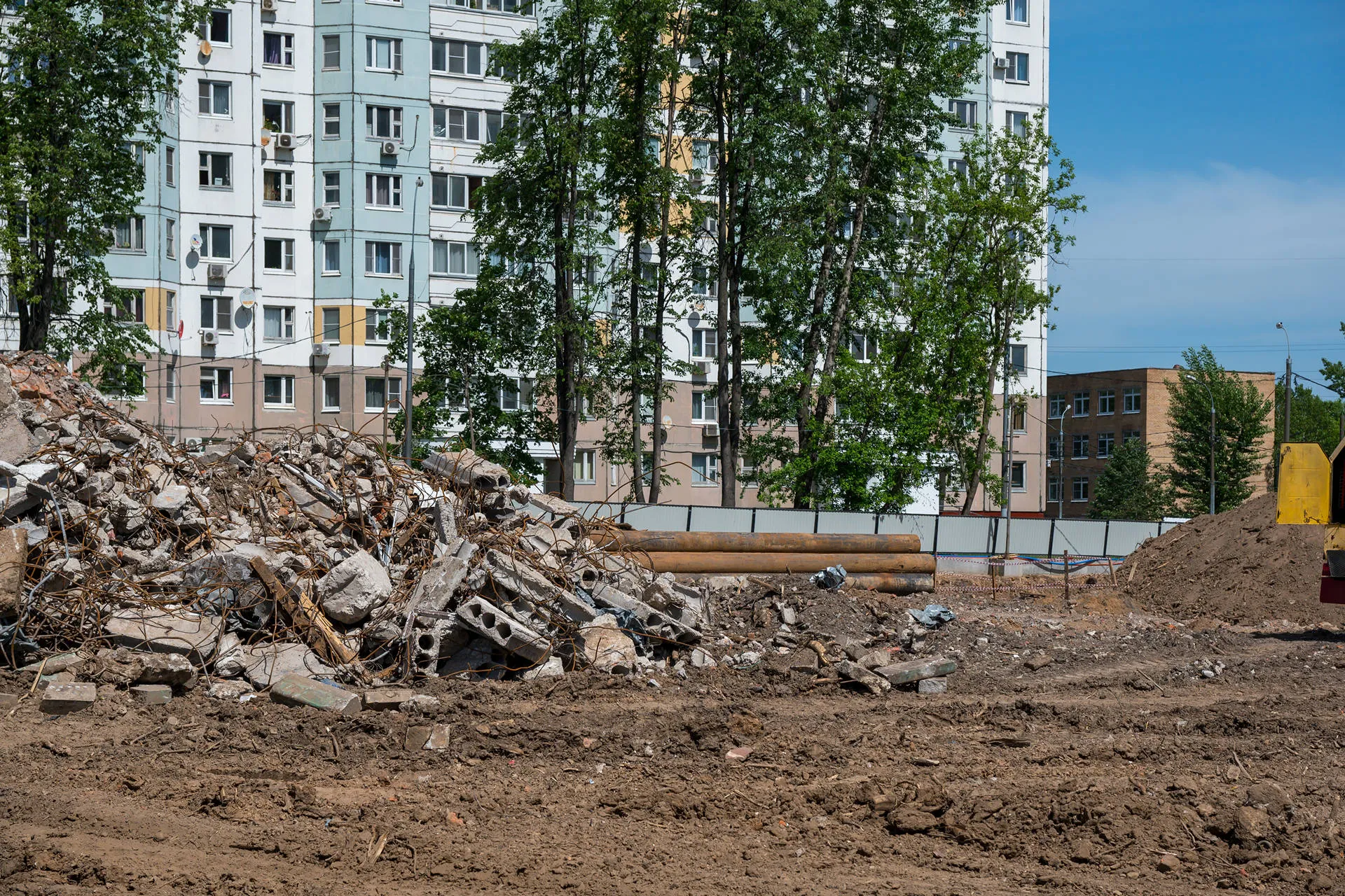 УНО.Горбунова ход строительства