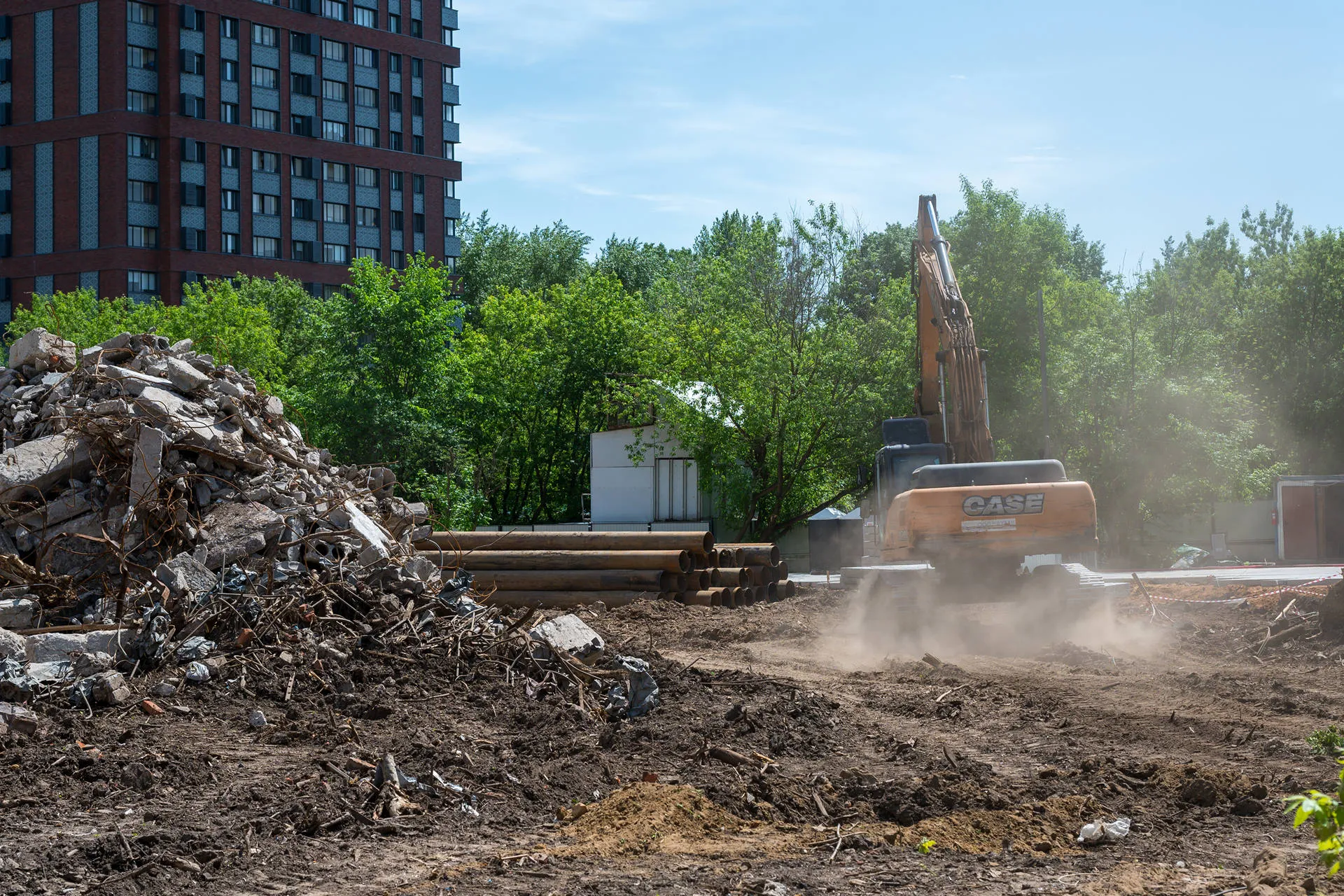 УНО.Горбунова ход строительства