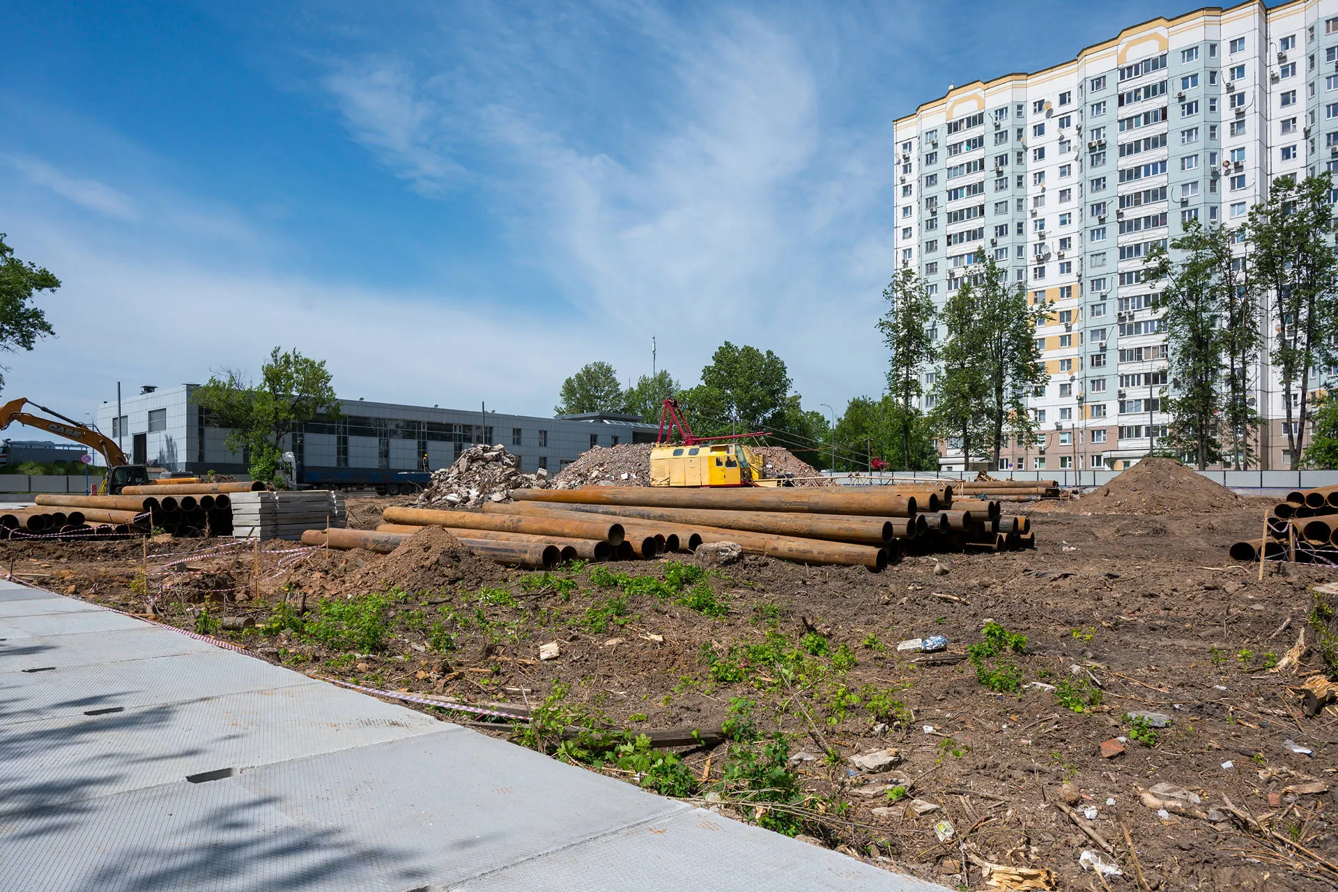 УНО.Горбунова ход строительства