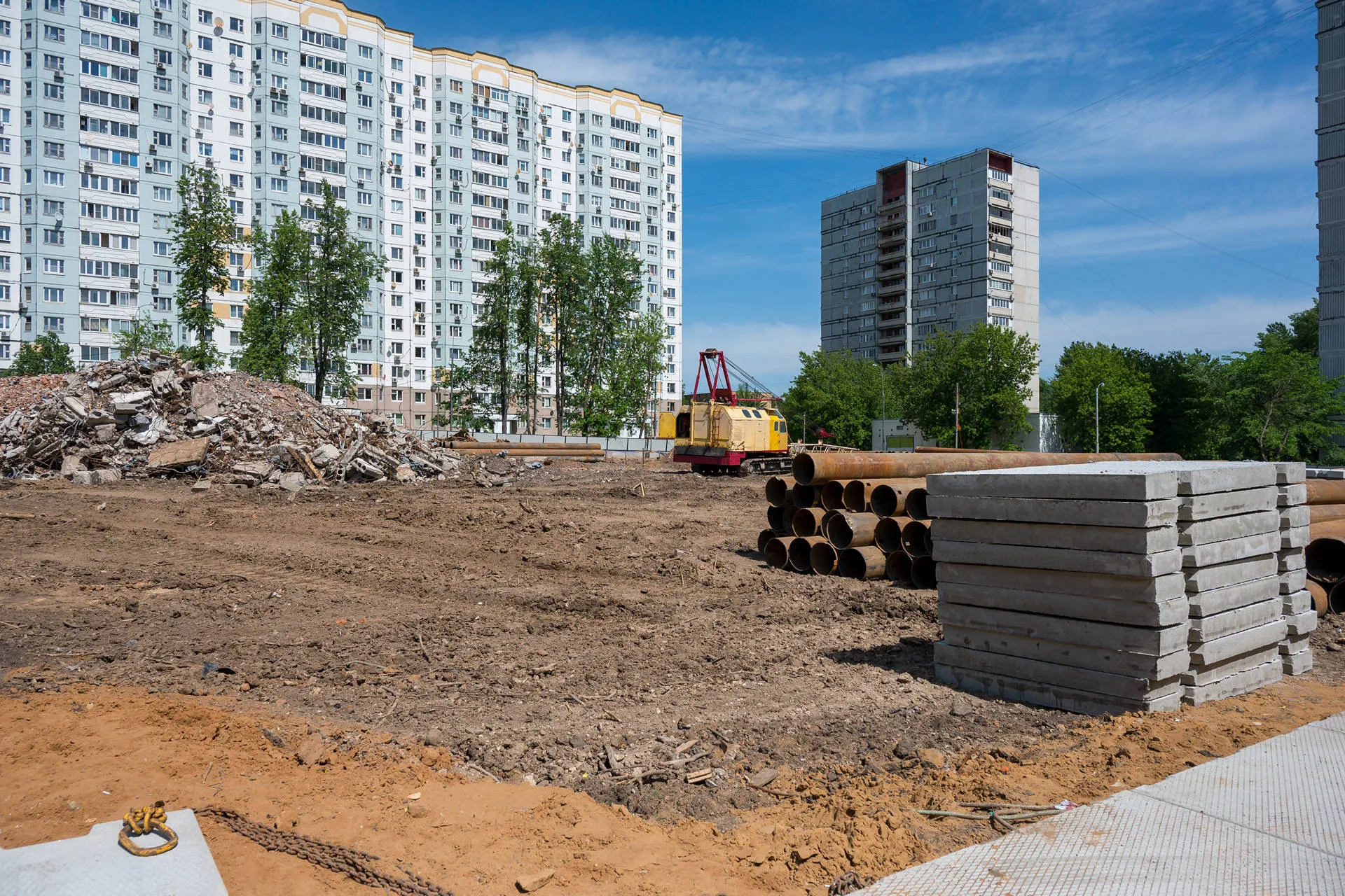 УНО.Горбунова ход строительства