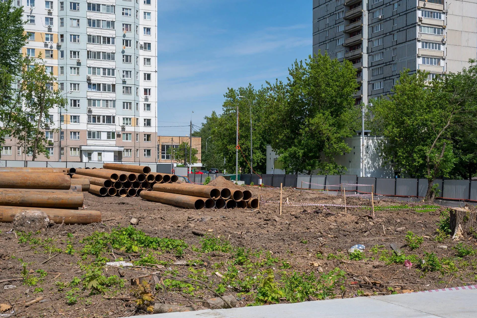 УНО.Горбунова ход строительства