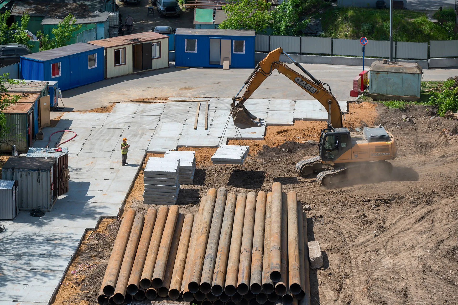 УНО.Горбунова ход строительства