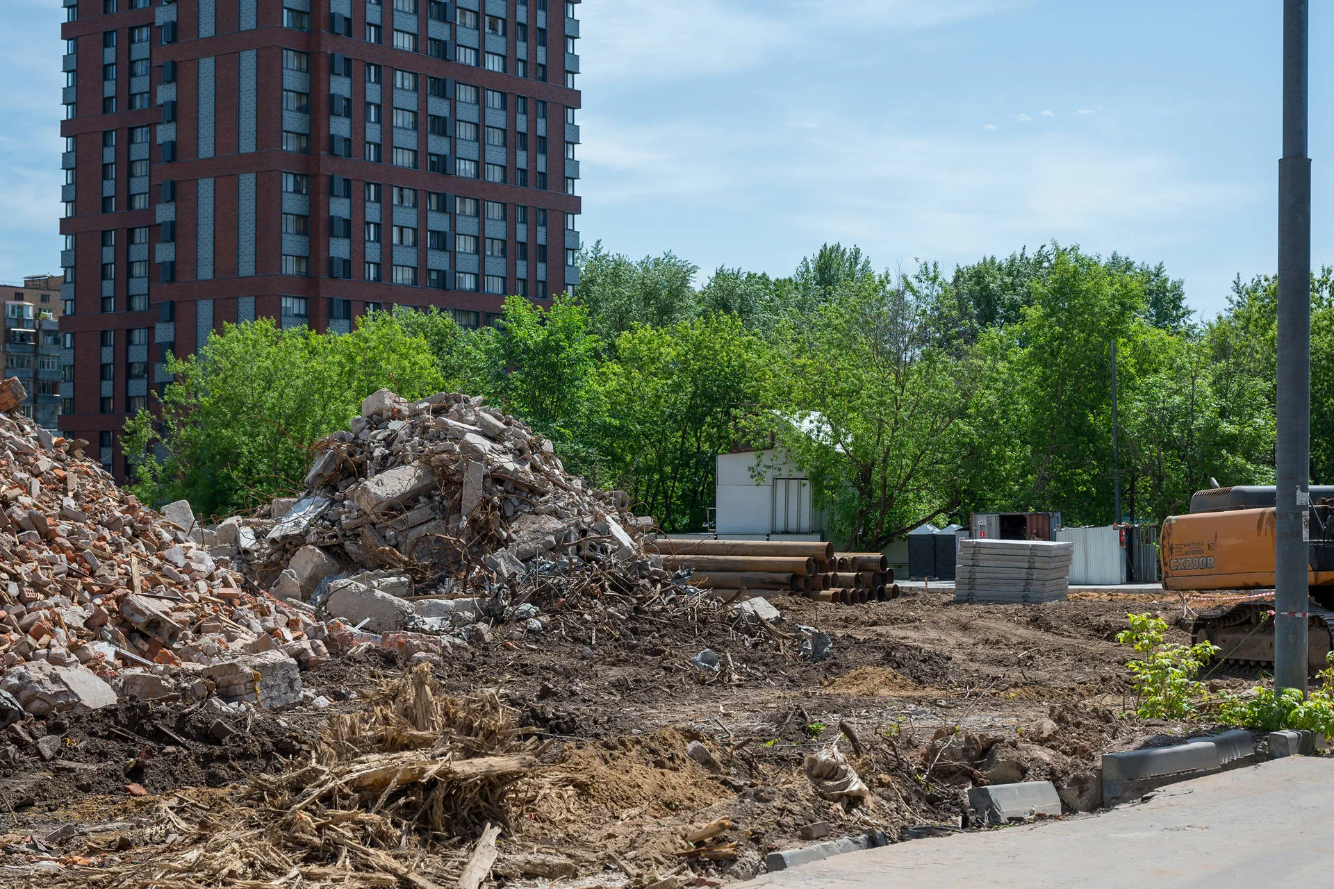 УНО.Горбунова ход строительства