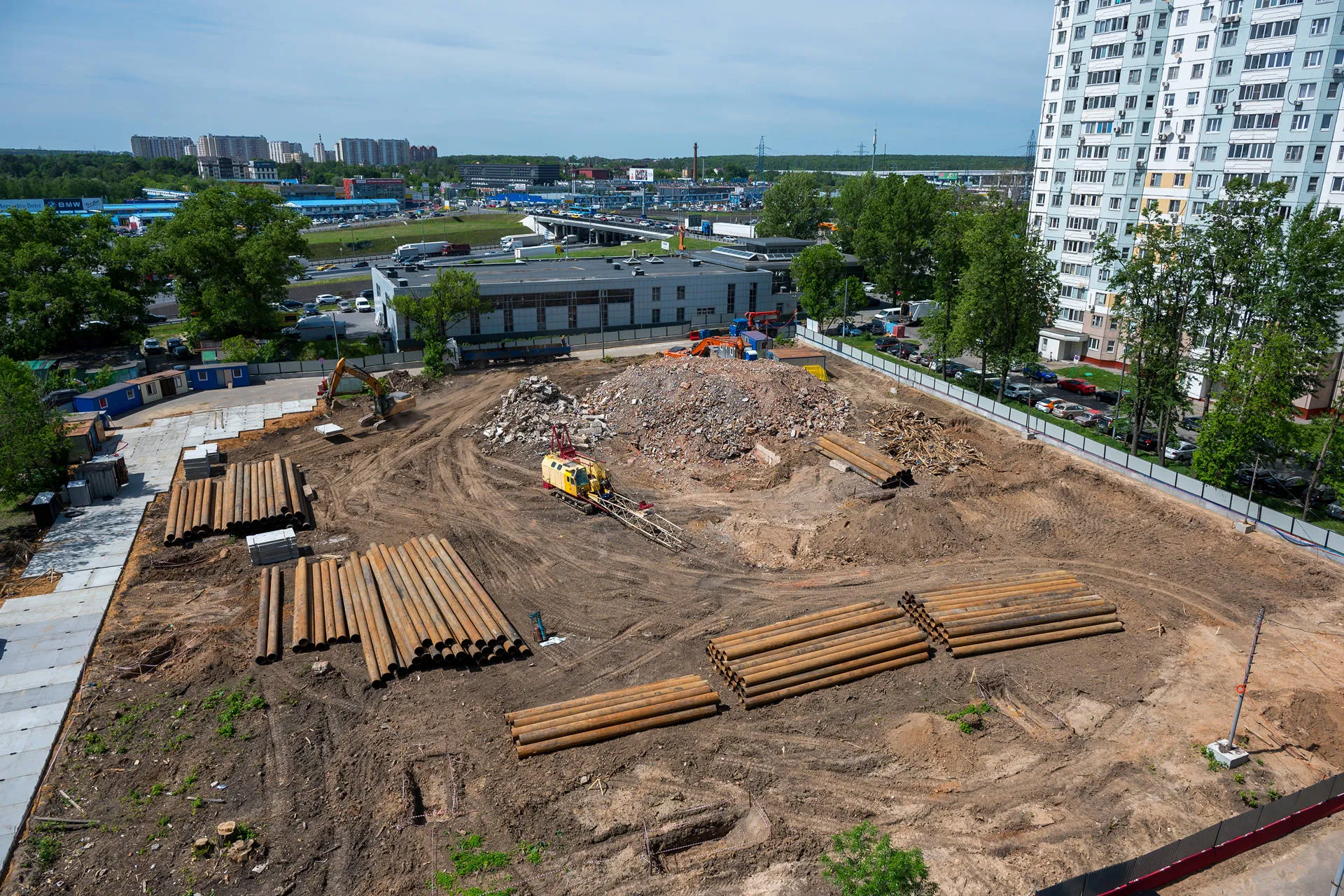 УНО.Горбунова ход строительства