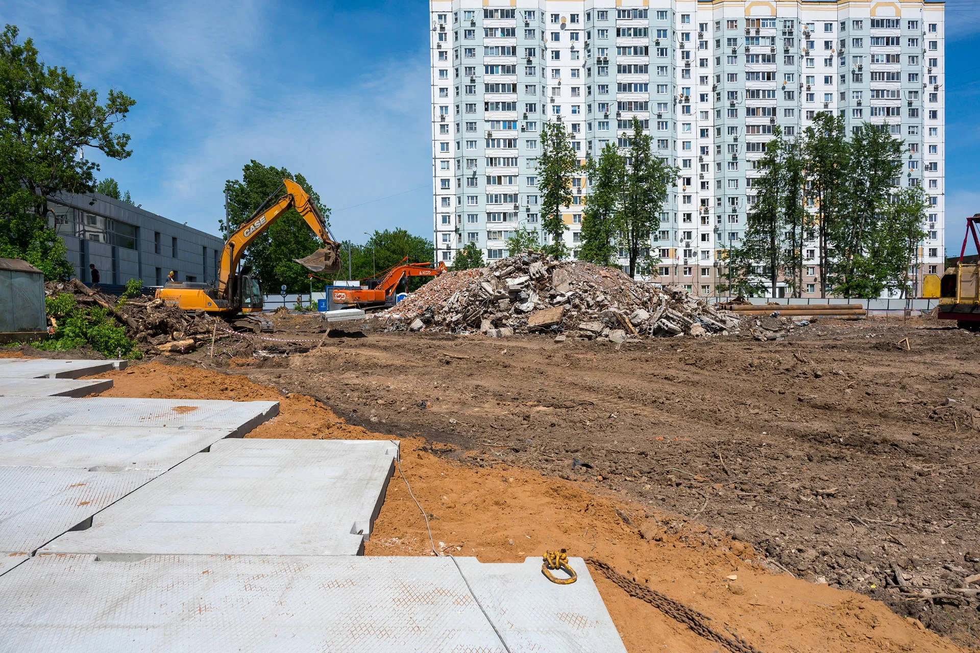 УНО.Горбунова ход строительства