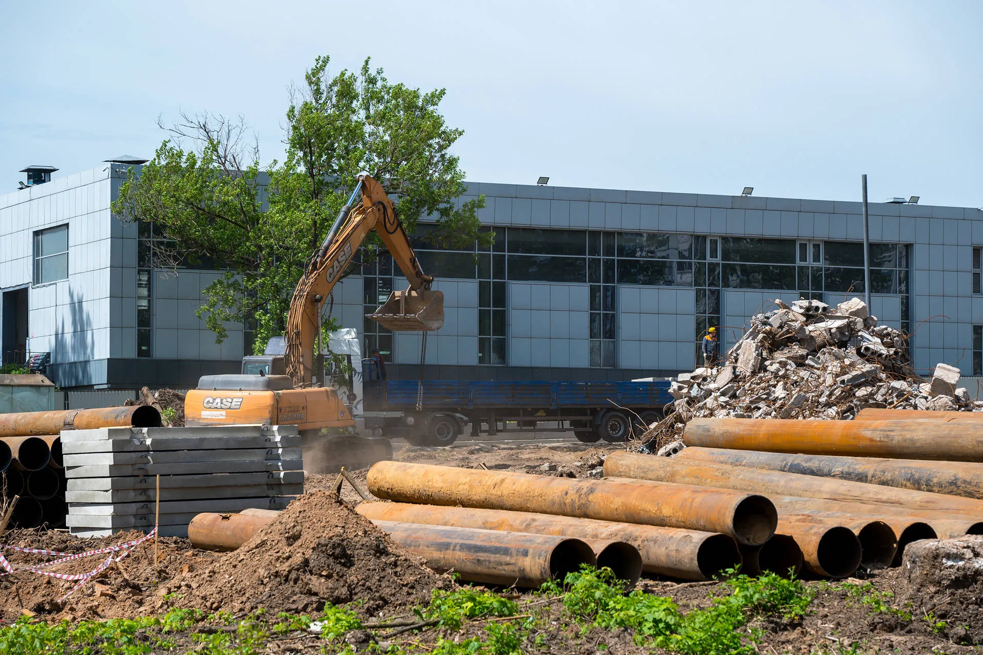 УНО.Горбунова ход строительства