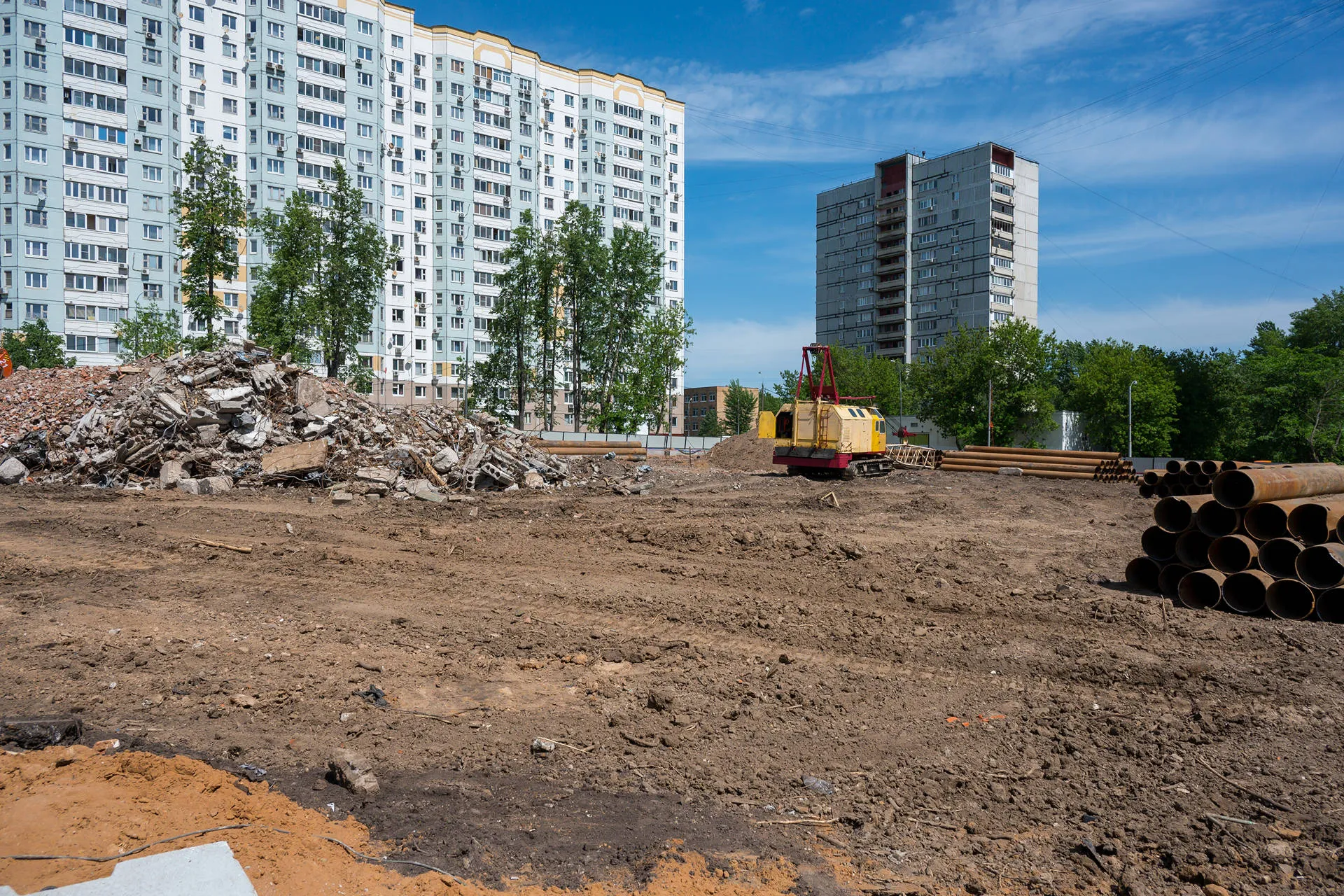 УНО.Горбунова ход строительства