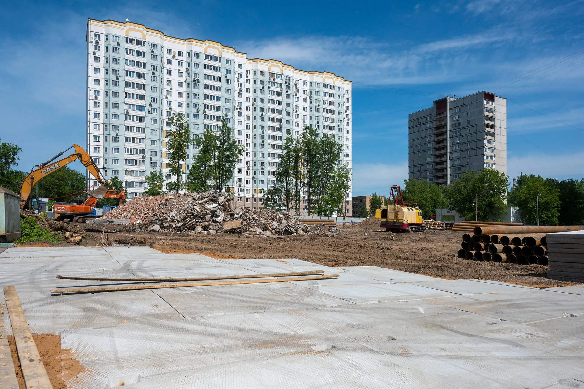 УНО.Горбунова ход строительства