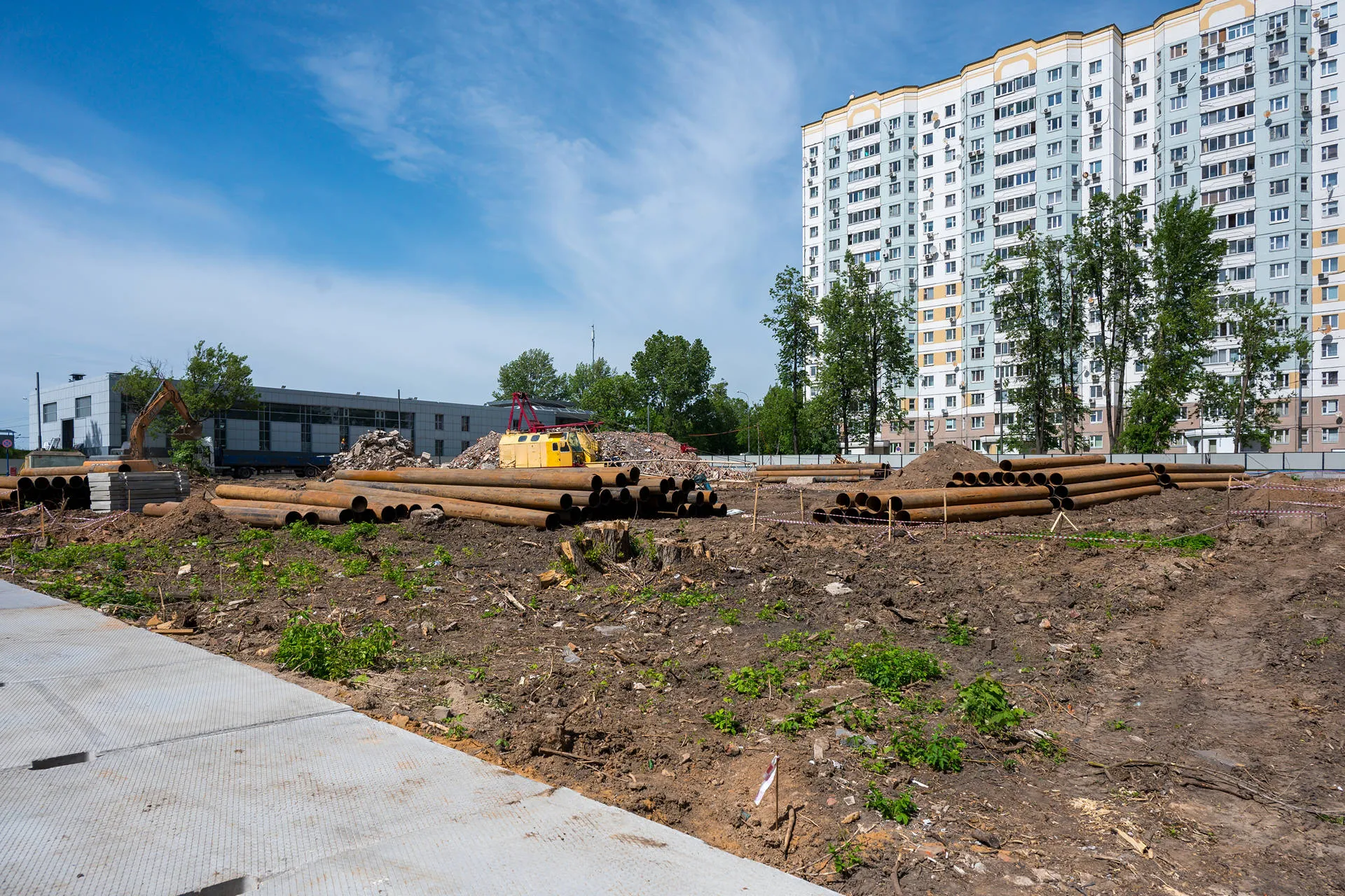 УНО.Горбунова ход строительства