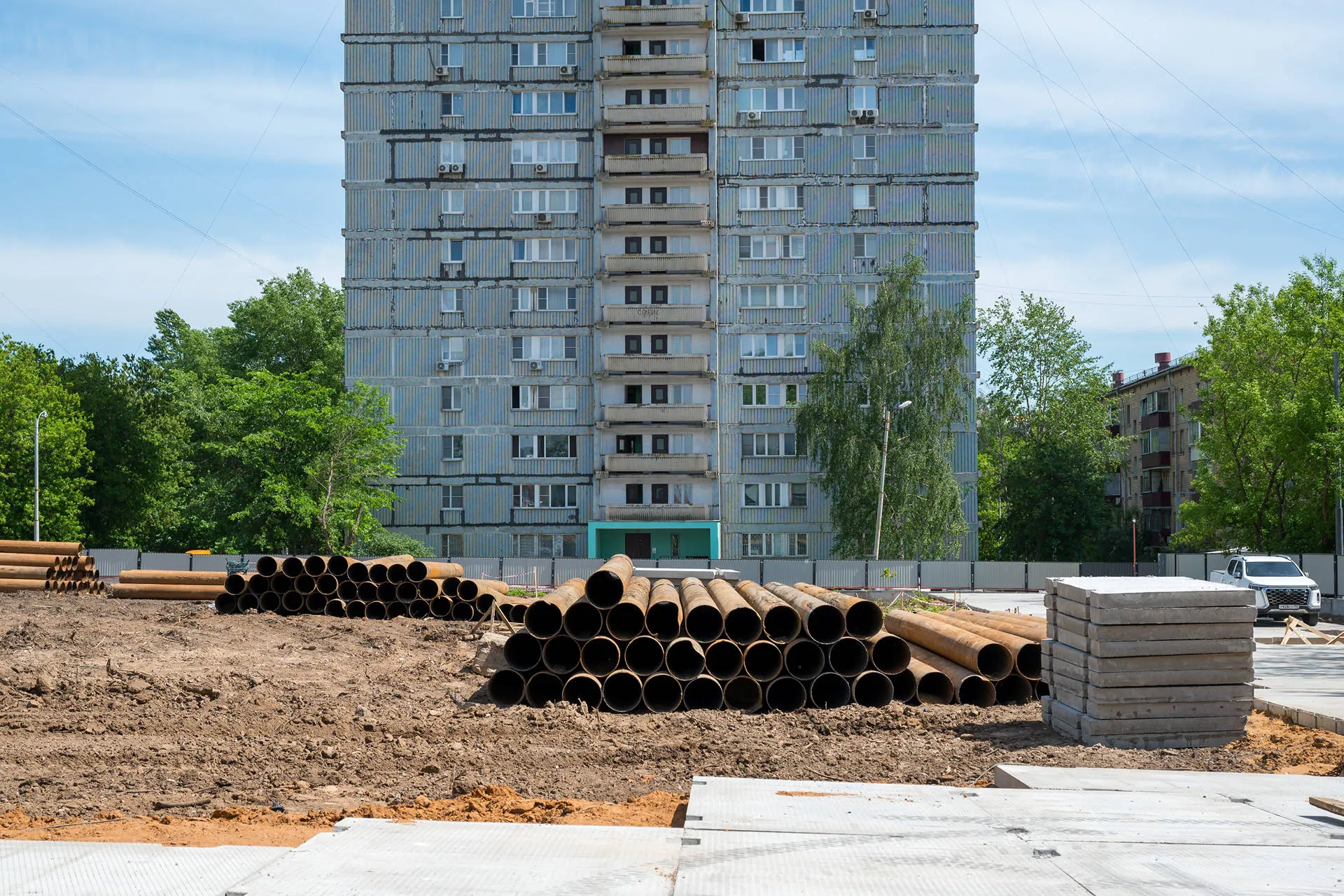 УНО.Горбунова ход строительства