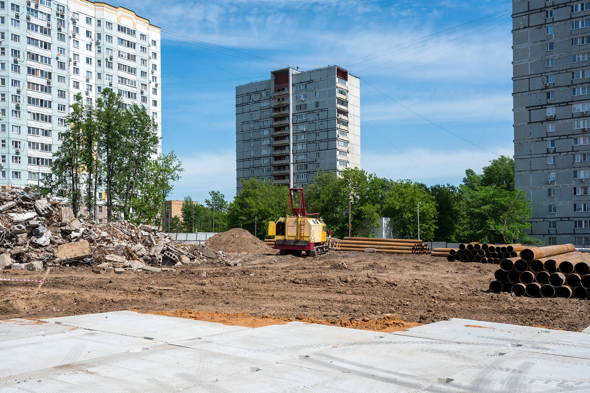 УНО.Горбунова ход строительства