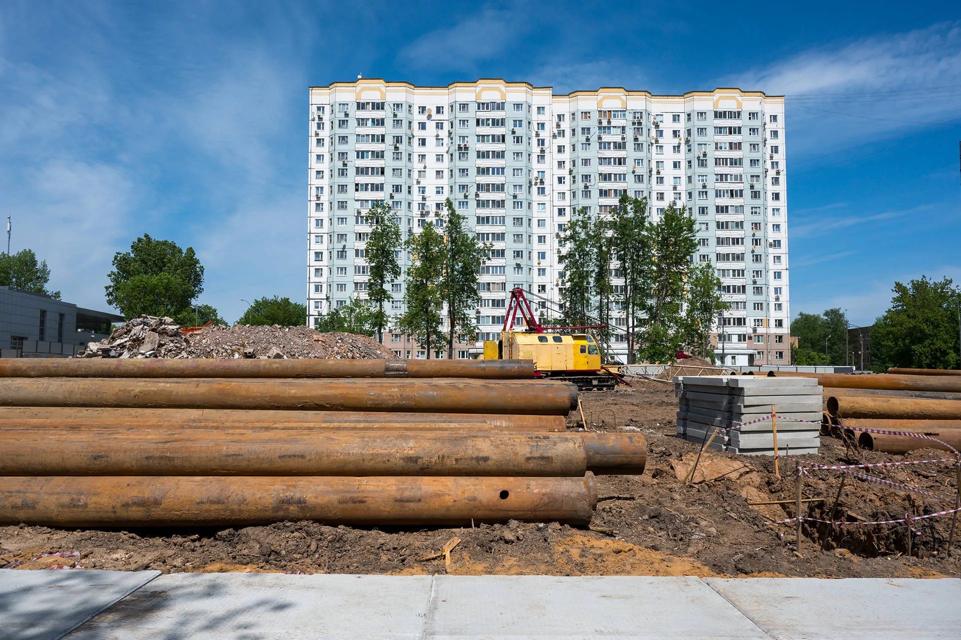 УНО.Горбунова ход строительства