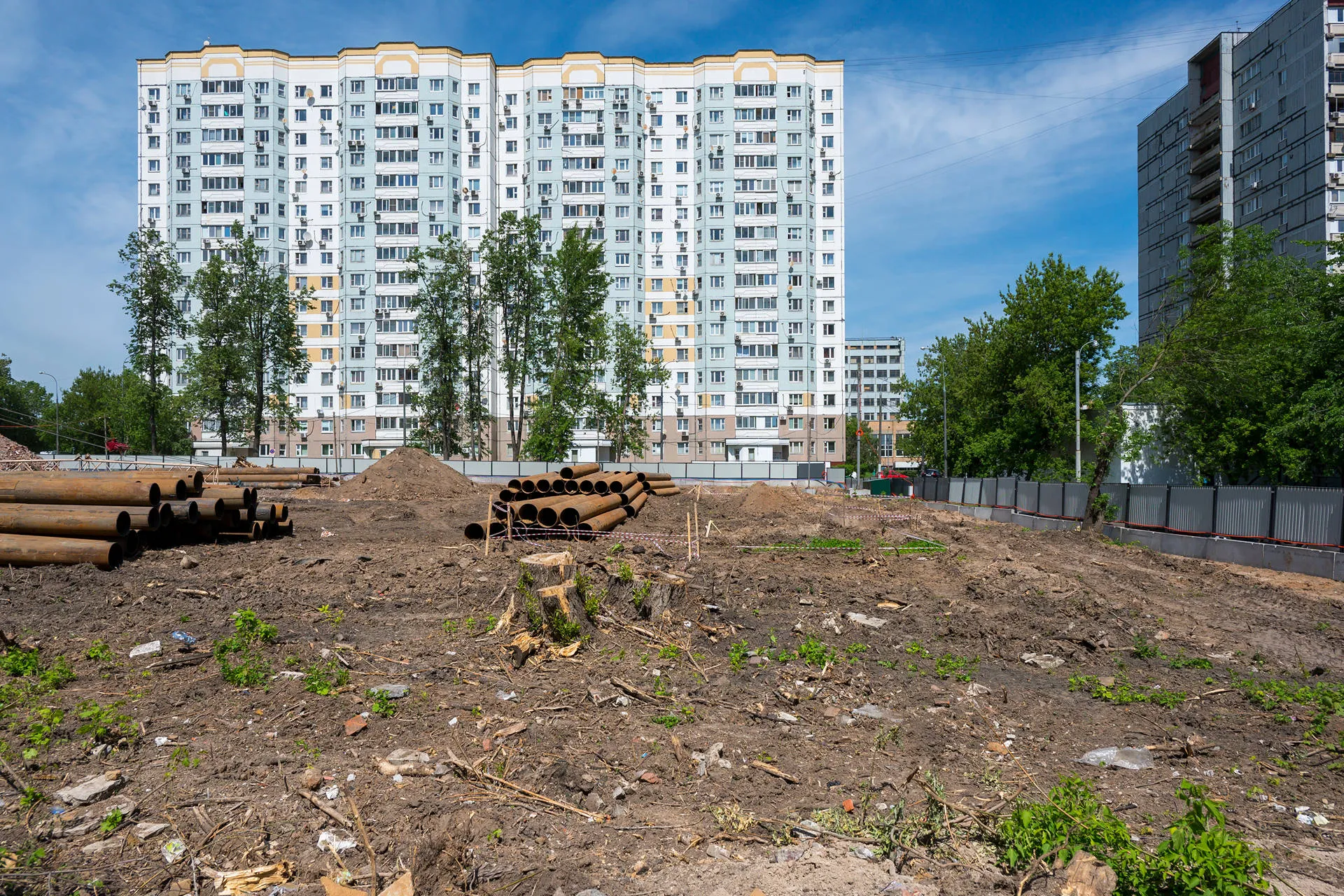 УНО.Горбунова ход строительства
