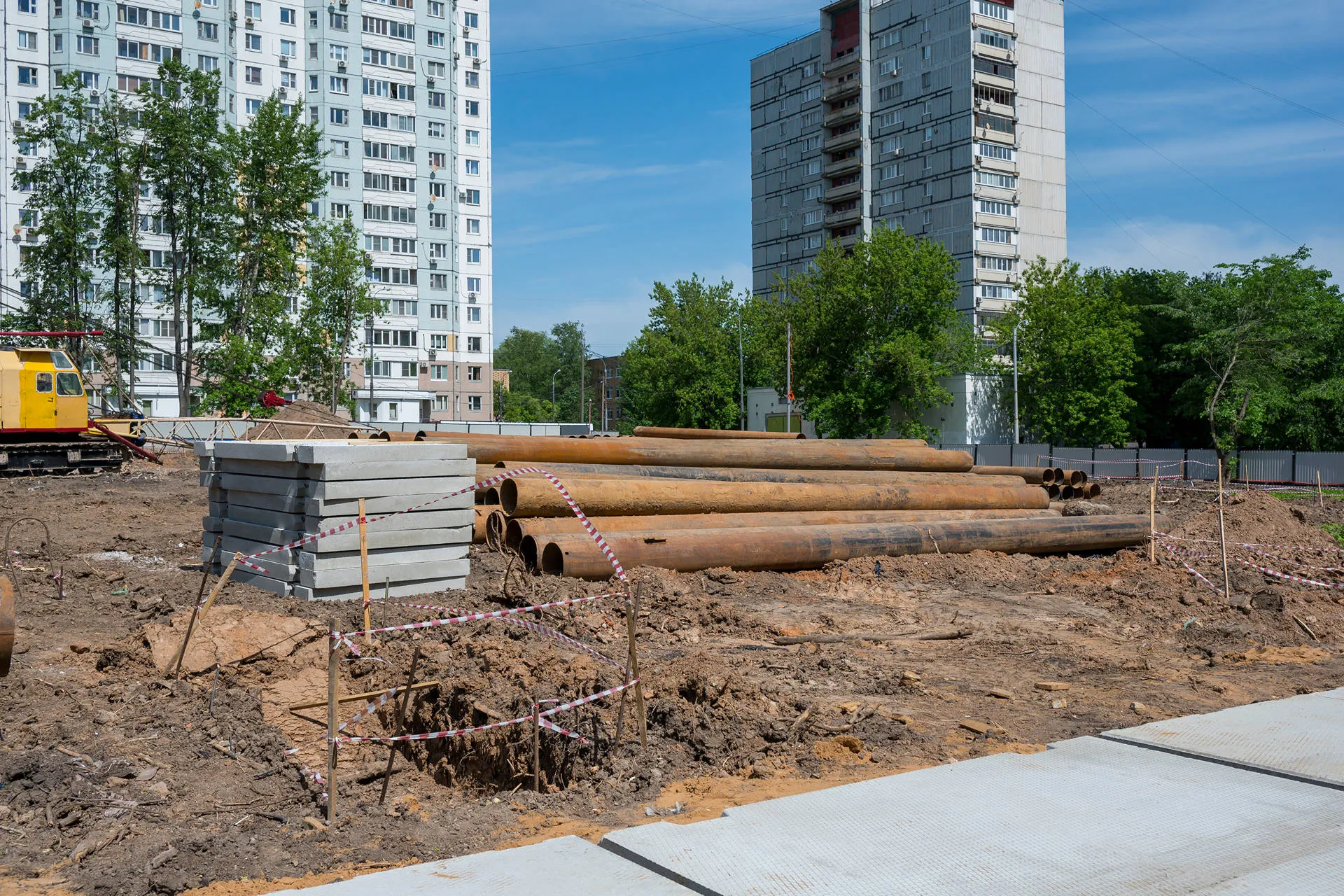 УНО.Горбунова ход строительства