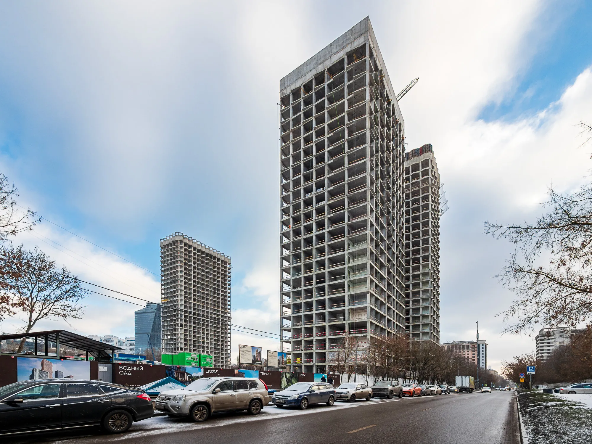 ЖК Инди Тауэрз ход строительства