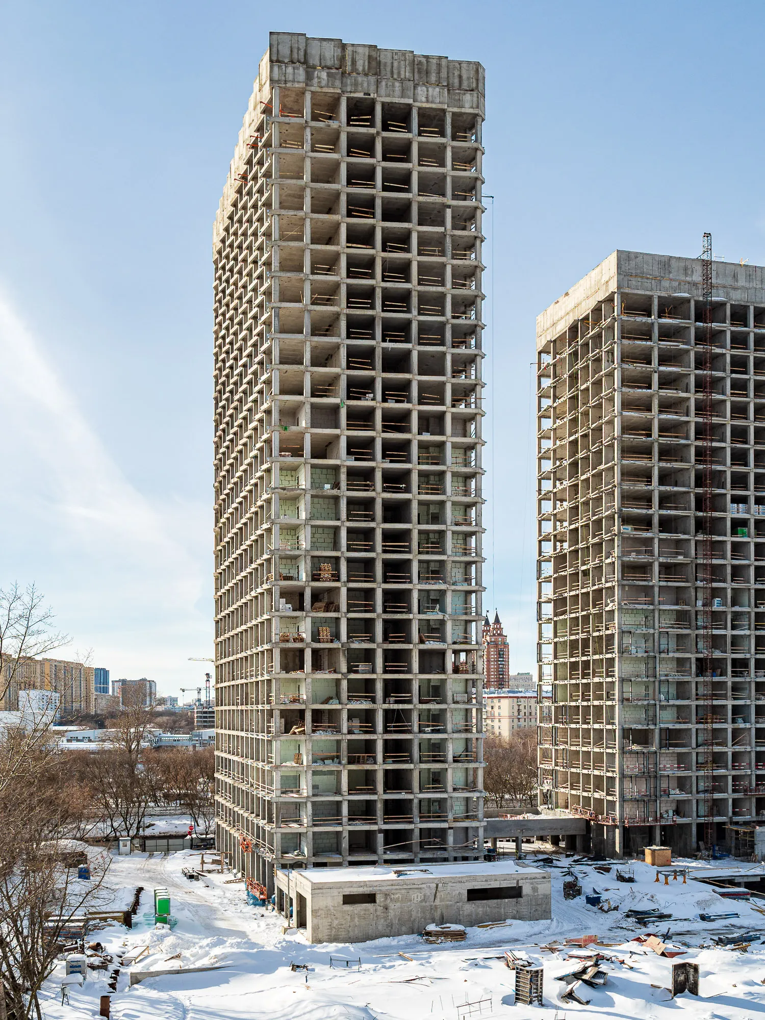 ЖК Инди Тауэрз ход строительства