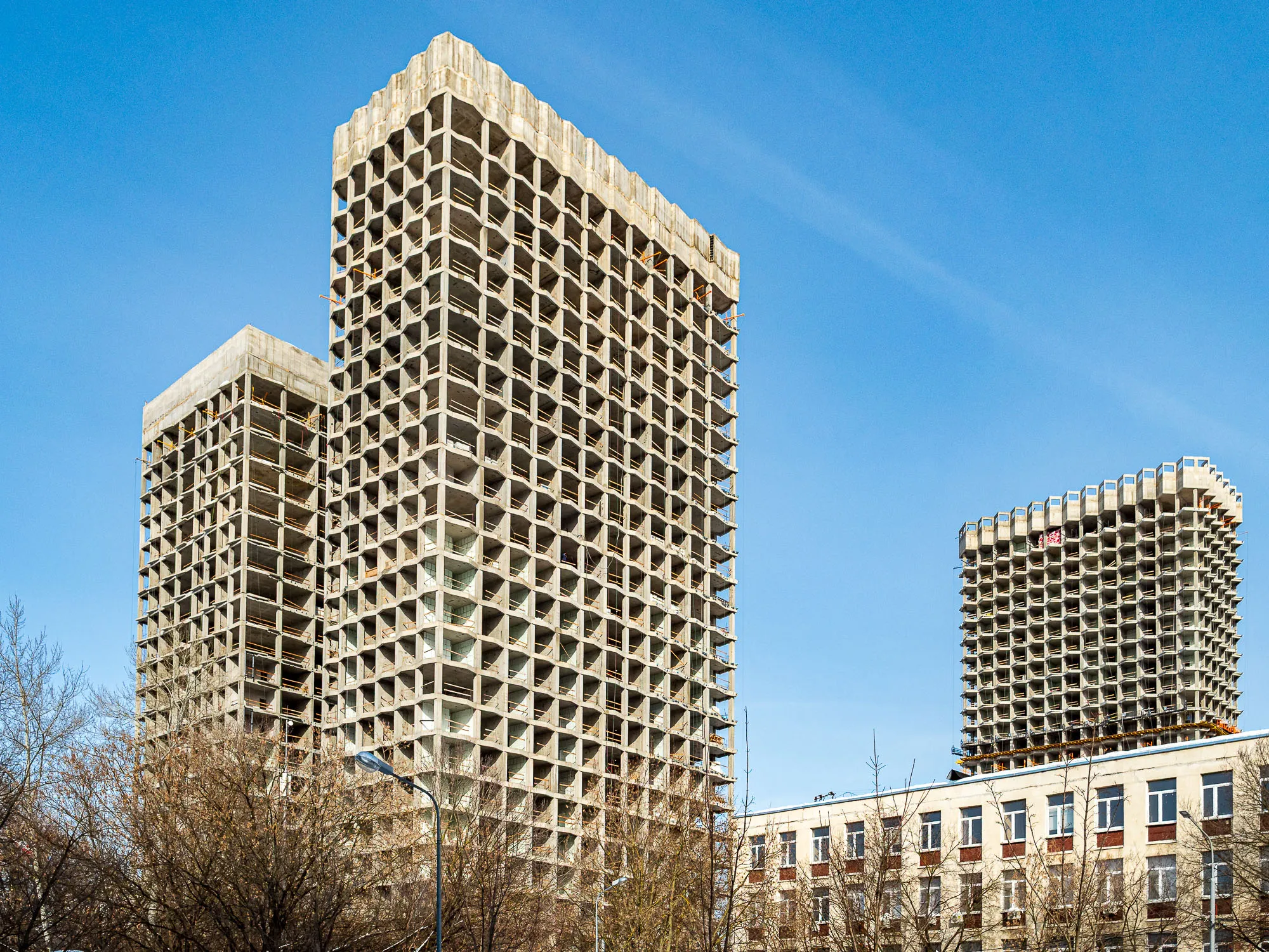 ЖК Инди Тауэрз ход строительства