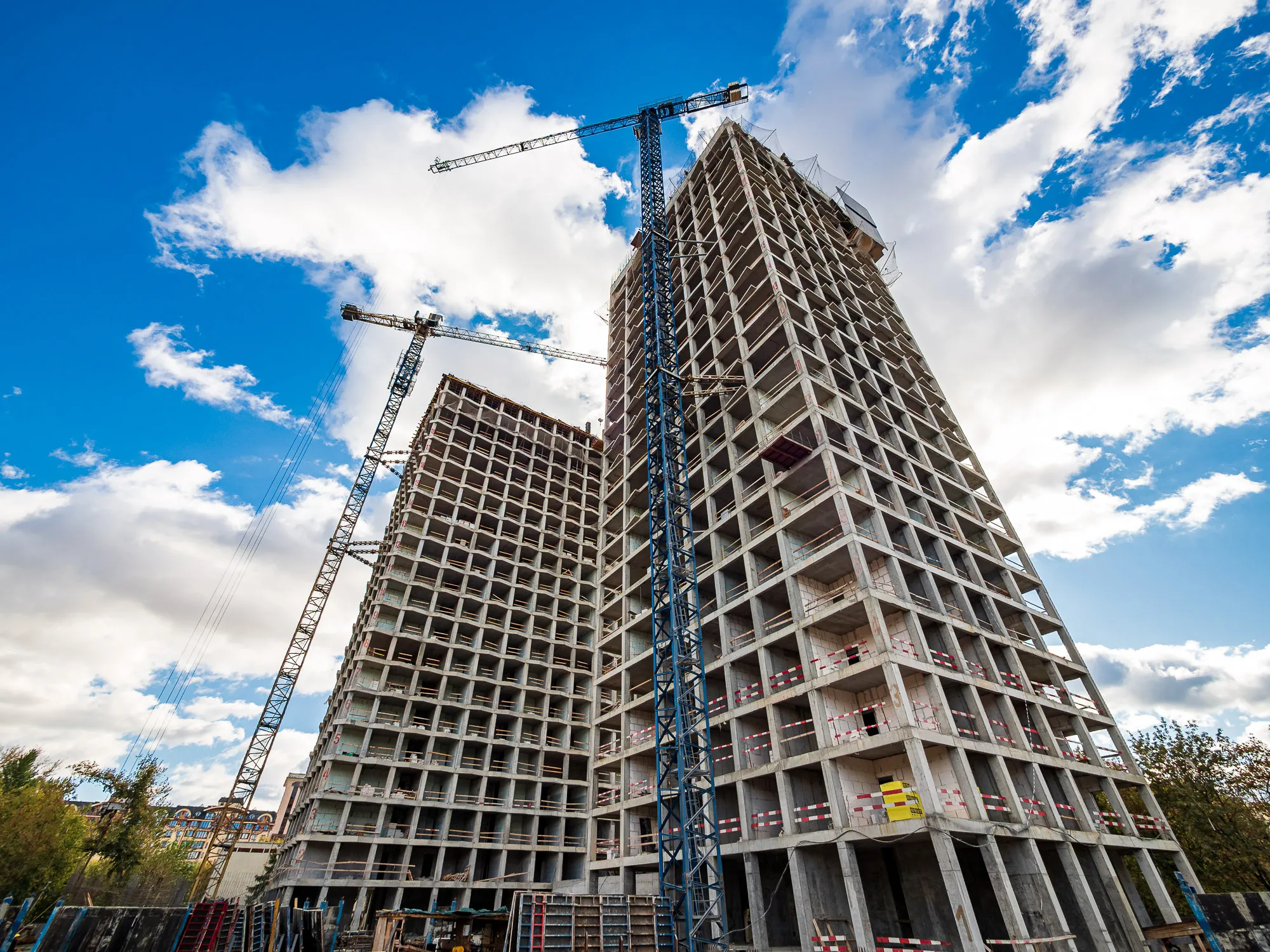 ЖК Инди Тауэрз ход строительства