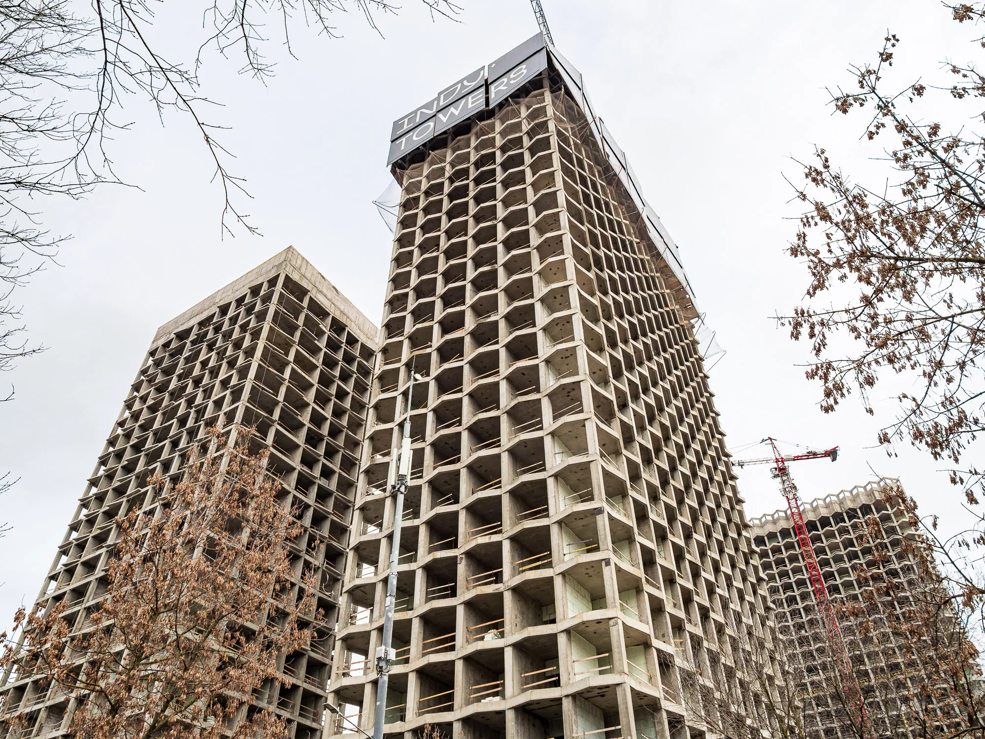 ЖК Инди Тауэрз ход строительства