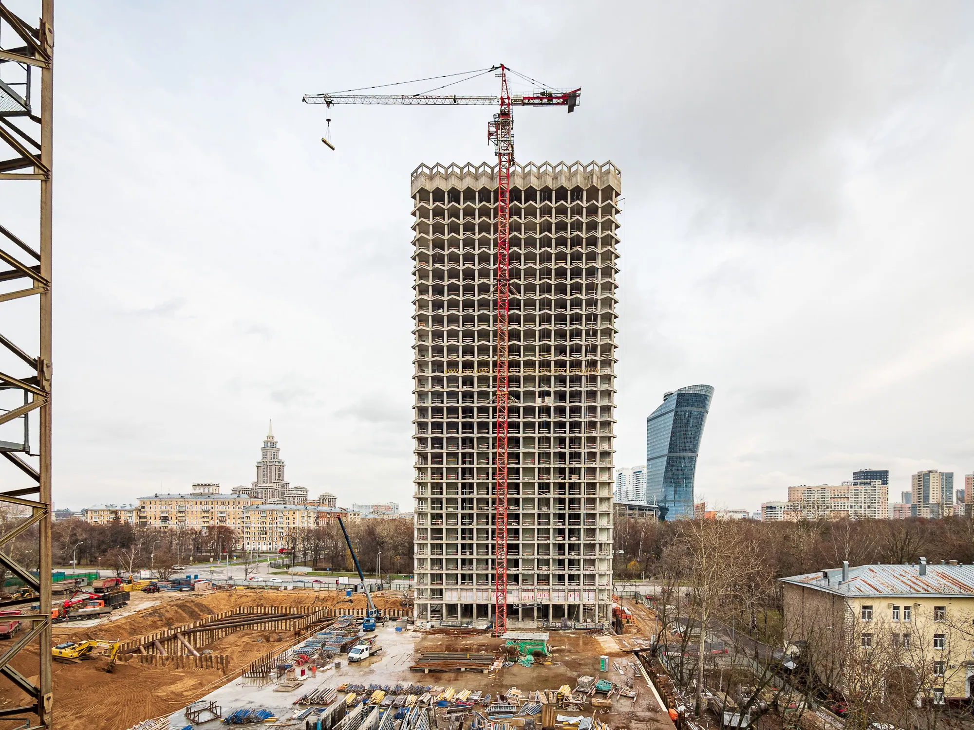 ЖК Инди Тауэрз ход строительства
