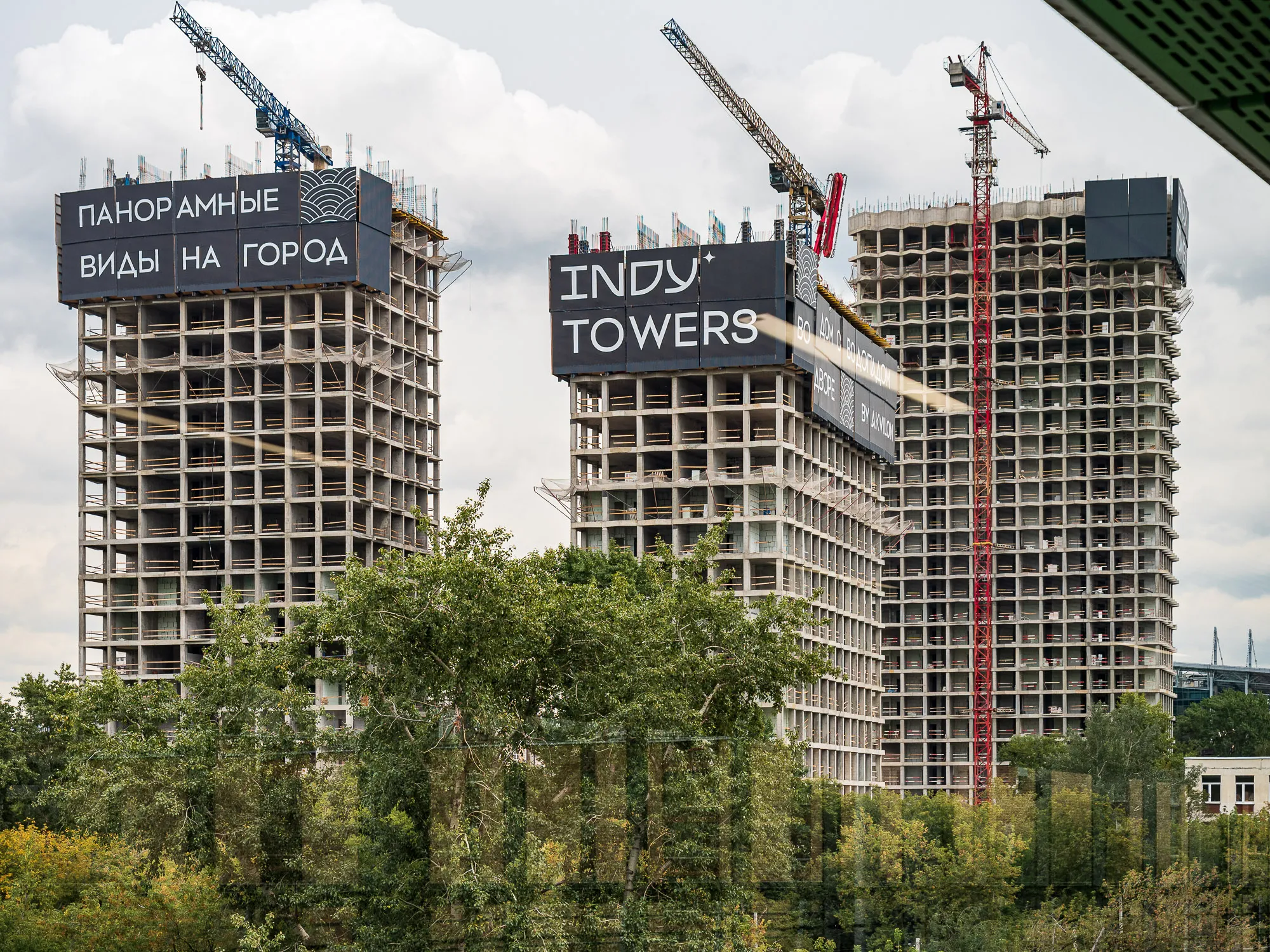 ЖК Инди Тауэрз ход строительства