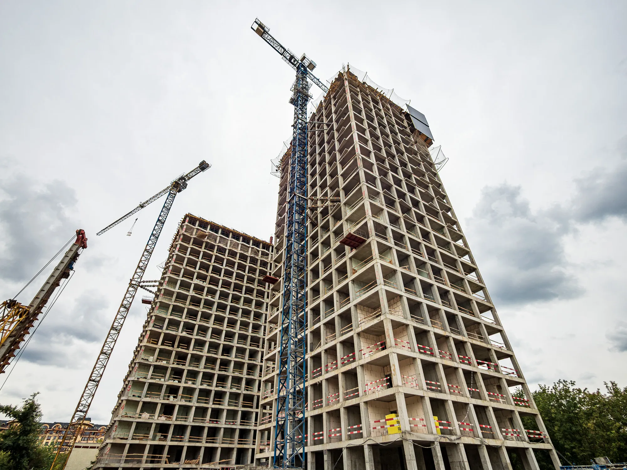 ЖК Инди Тауэрз ход строительства