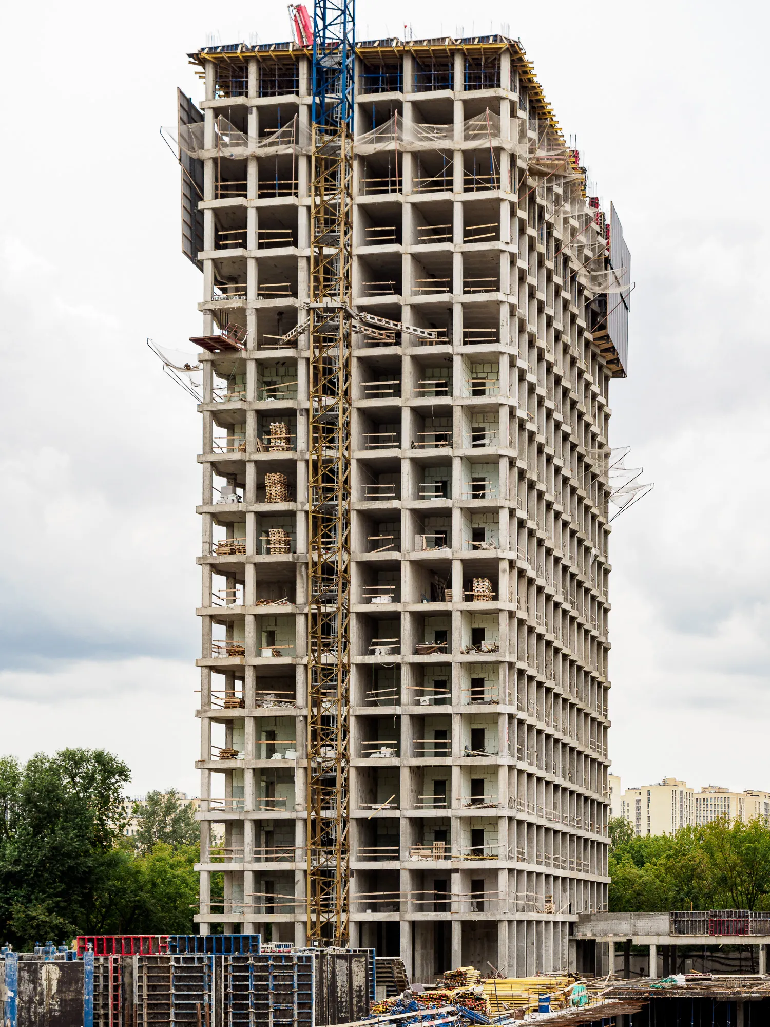 ЖК Инди Тауэрз ход строительства