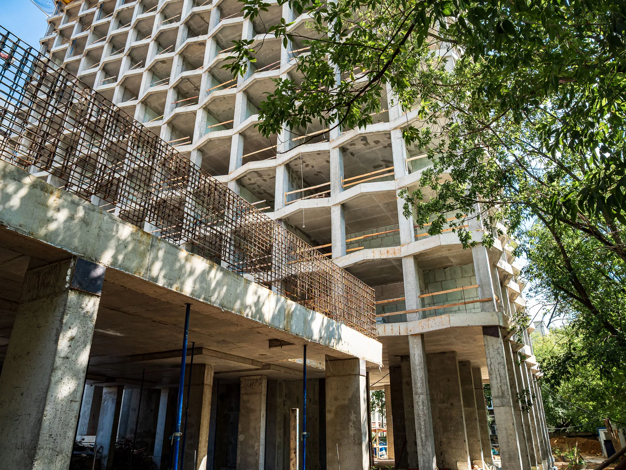 ЖК Инди Тауэрз ход строительства