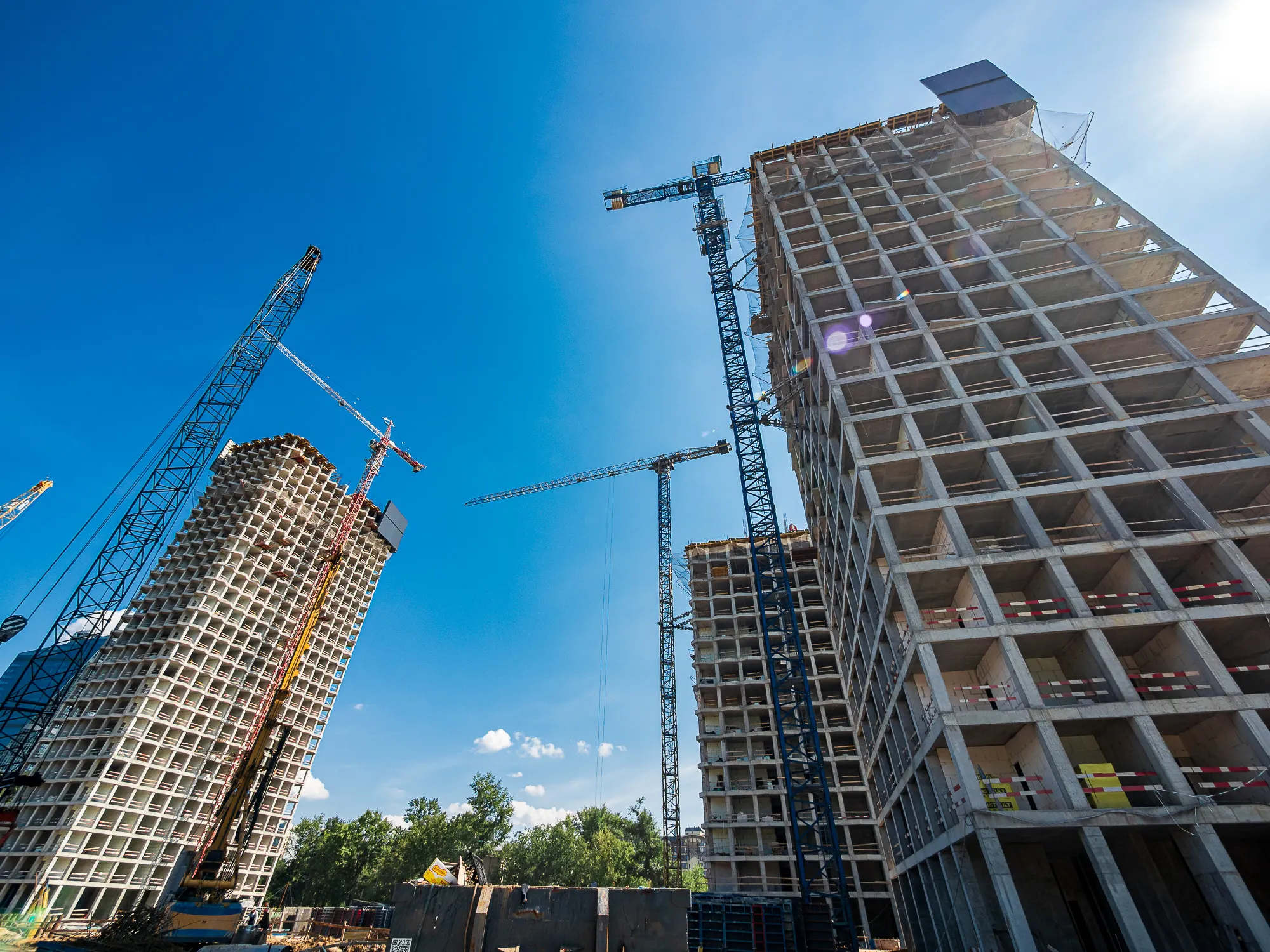 ЖК Инди Тауэрз ход строительства