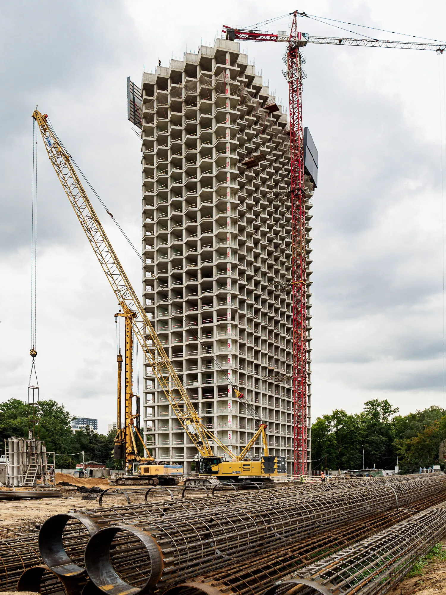 ЖК Инди Тауэрз ход строительства