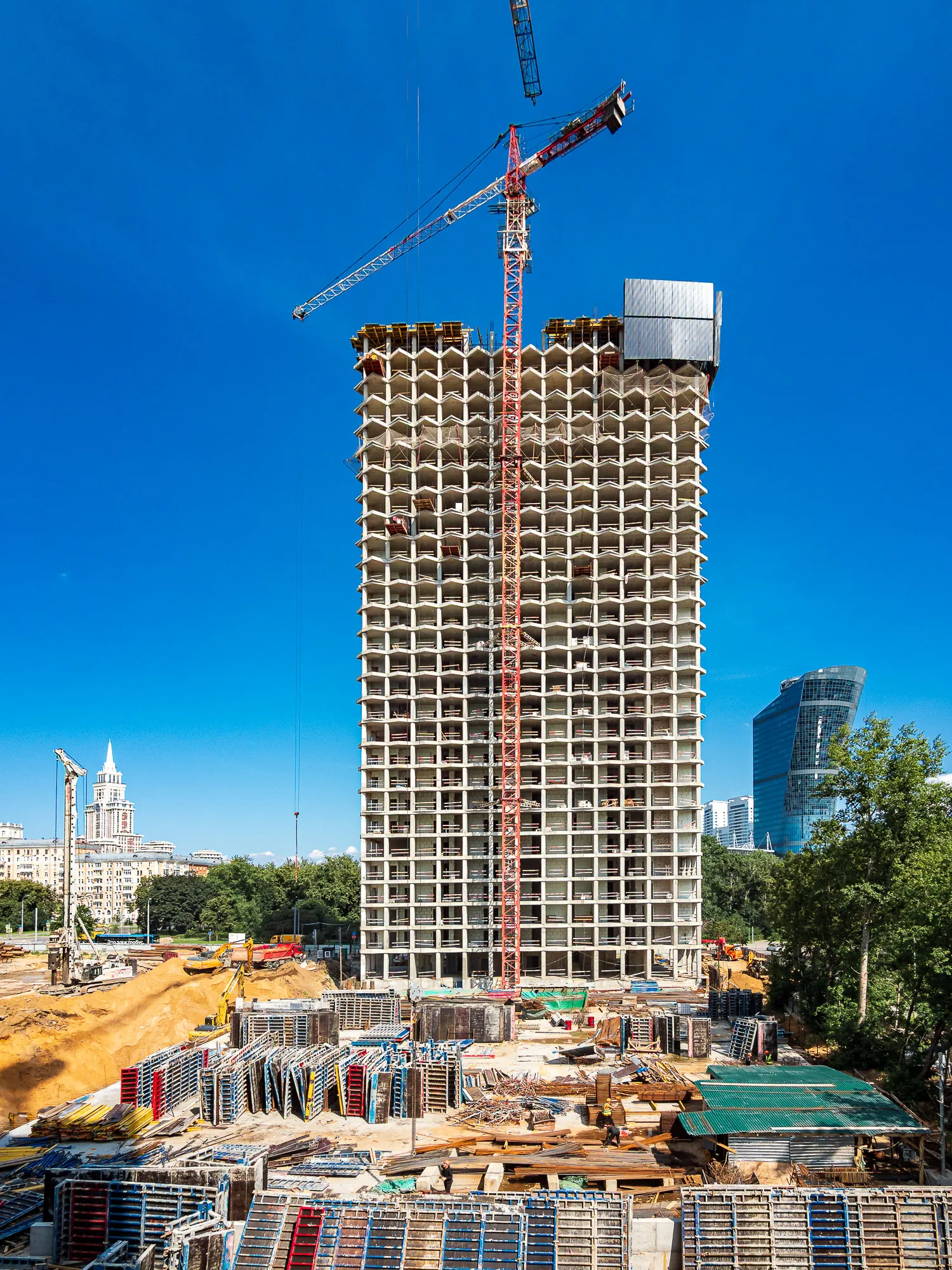 ЖК Инди Тауэрз ход строительства