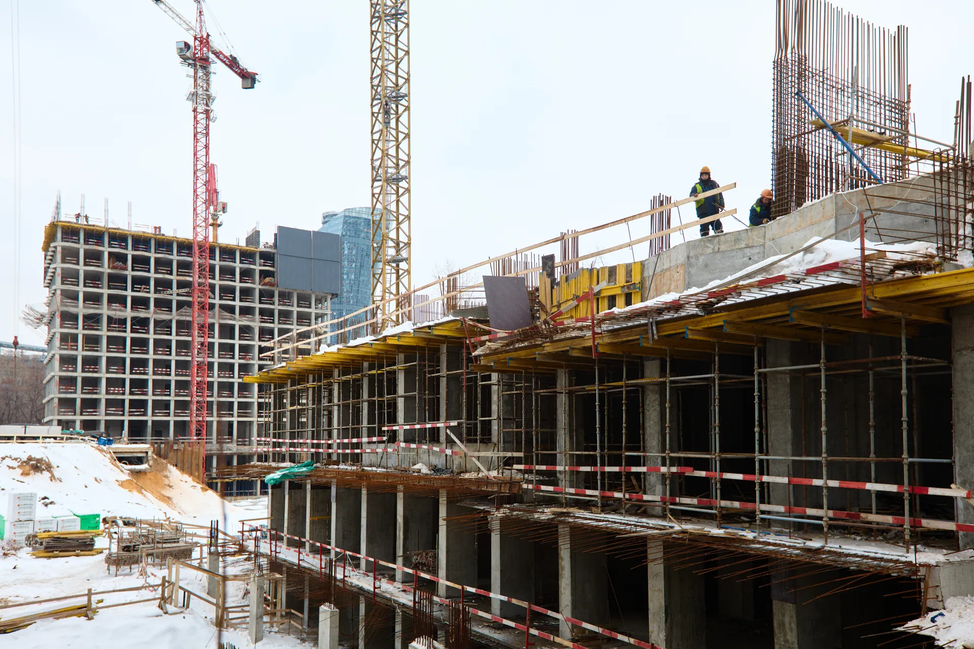 ЖК Инди Тауэрз ход строительства