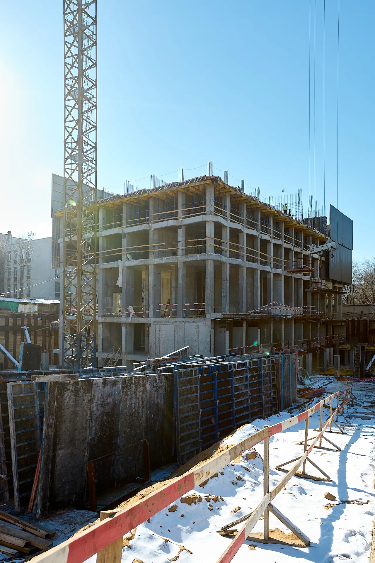 ЖК Инди Тауэрз ход строительства